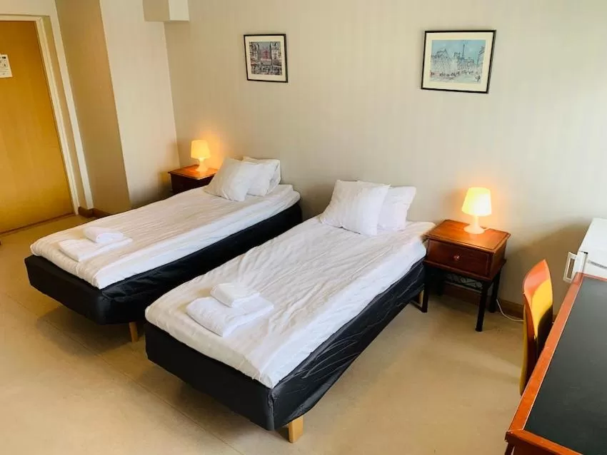 Bed in Hotelli Uninen Kotka