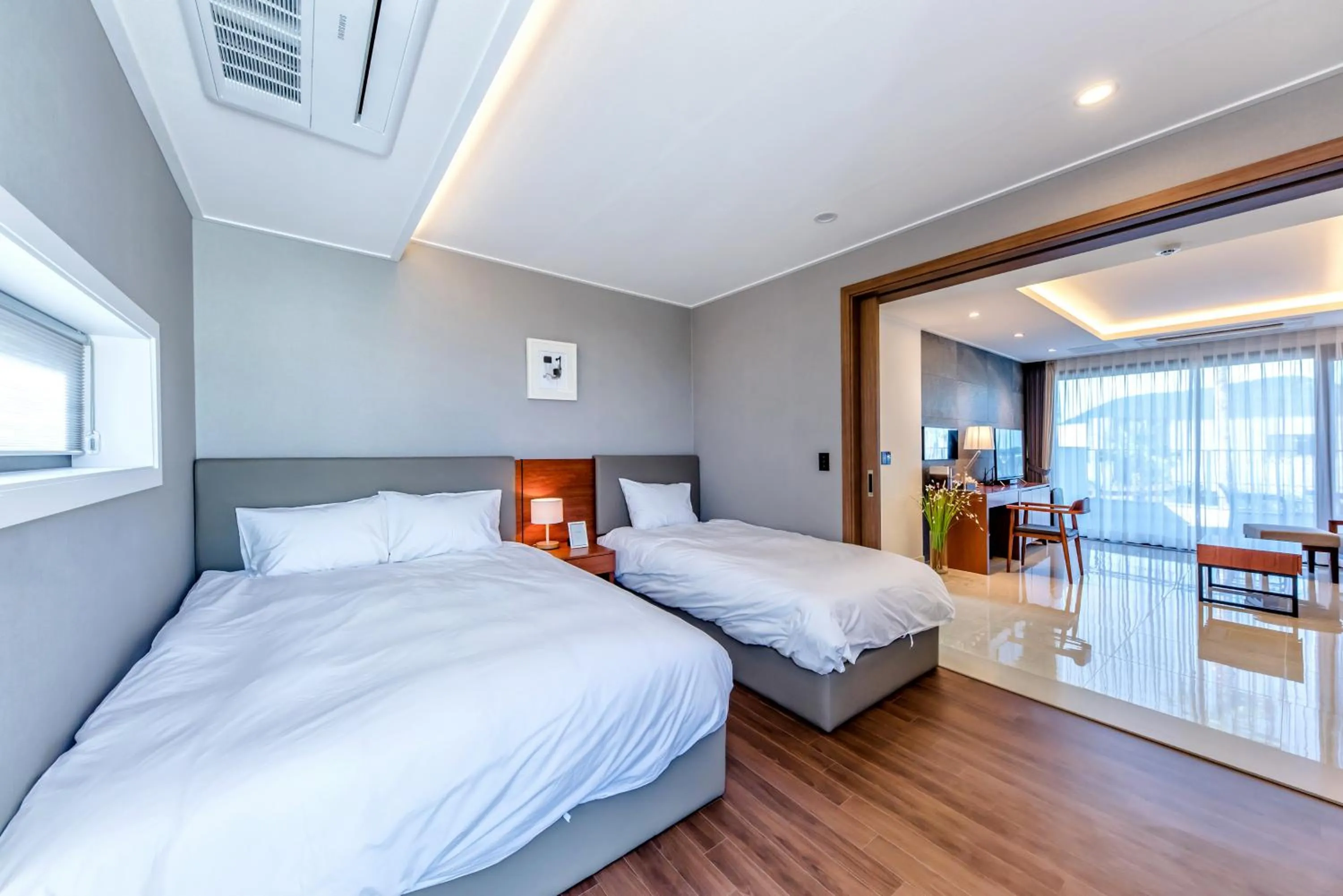 Living room, Bed in Arts Spa&Poolvilla