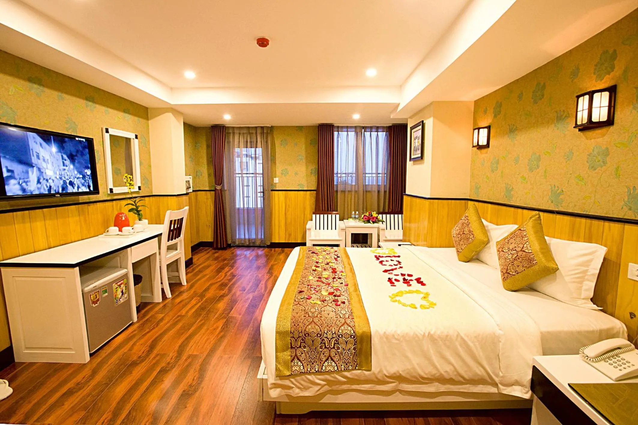 Bed in Golden Rain 2 Hotel Nha Trang Beach