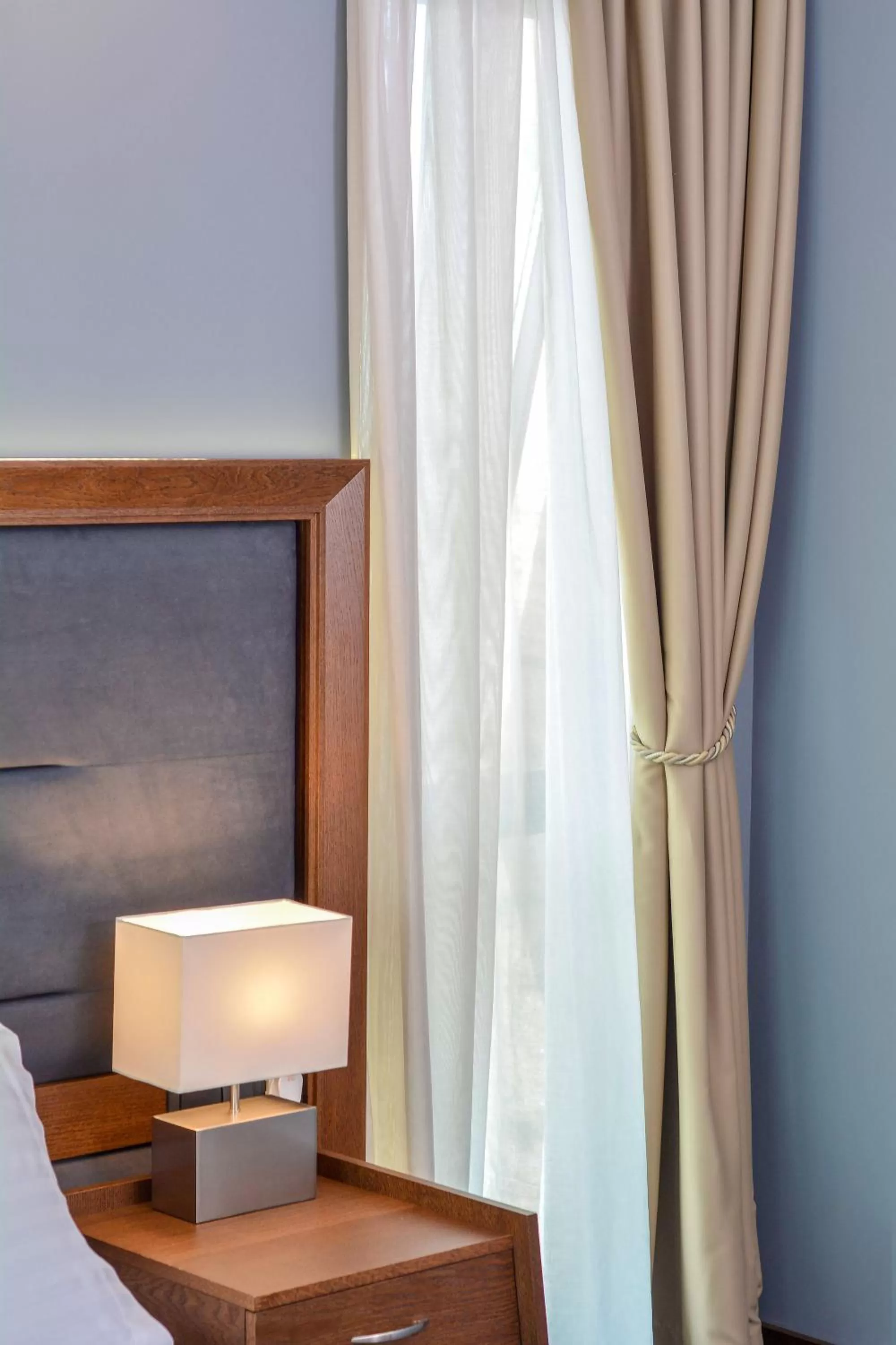 Decorative detail, Bed in Budapest Hotel - Free Parking