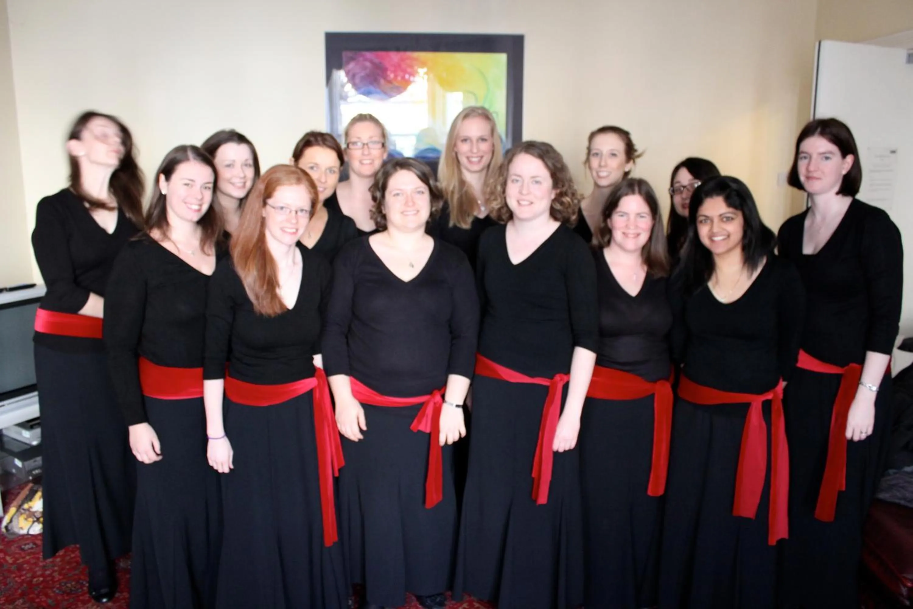 Communal lounge/ TV room in Llandudno Hostel