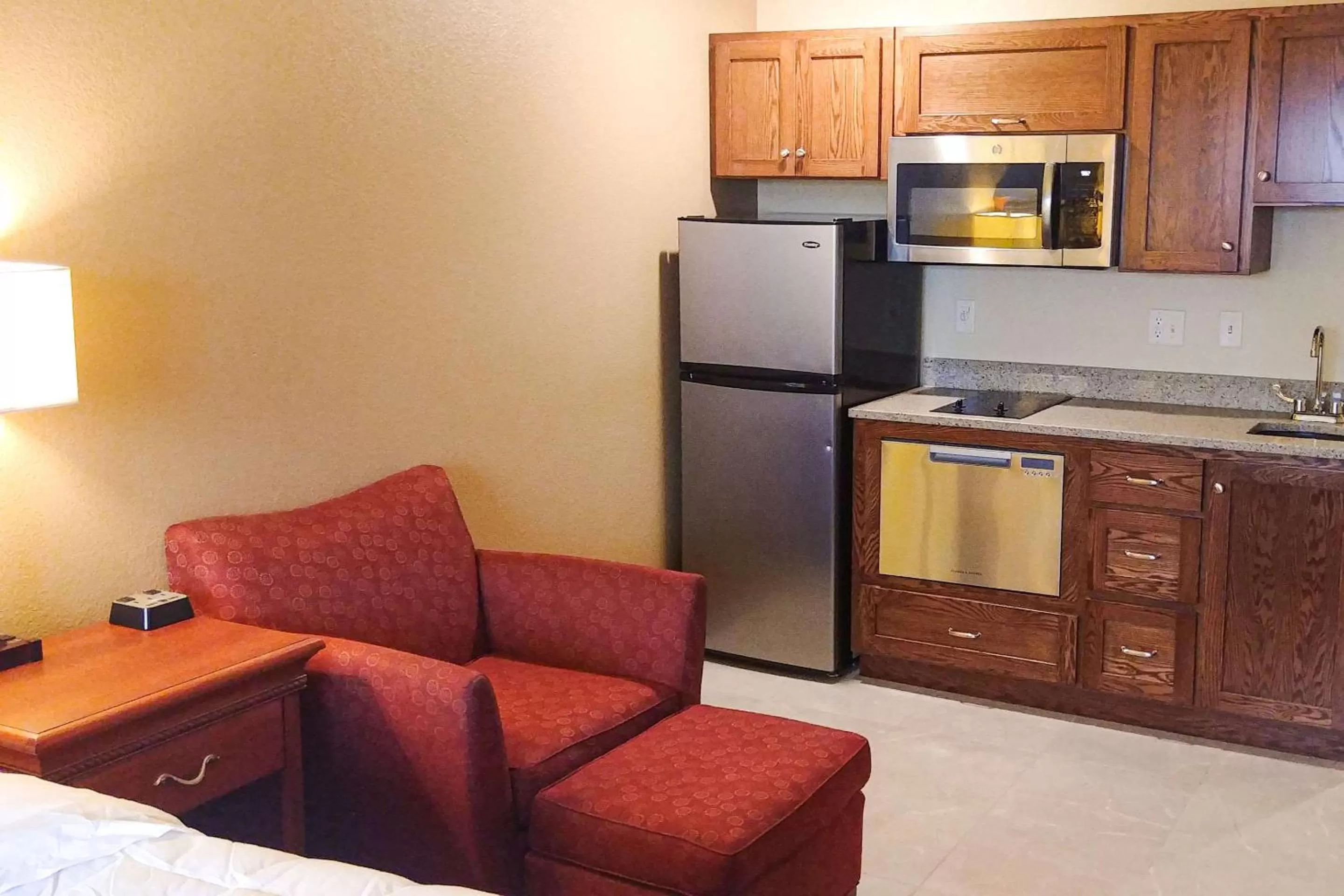 Kitchen or kitchenette in Heritage Hotel and Suites
