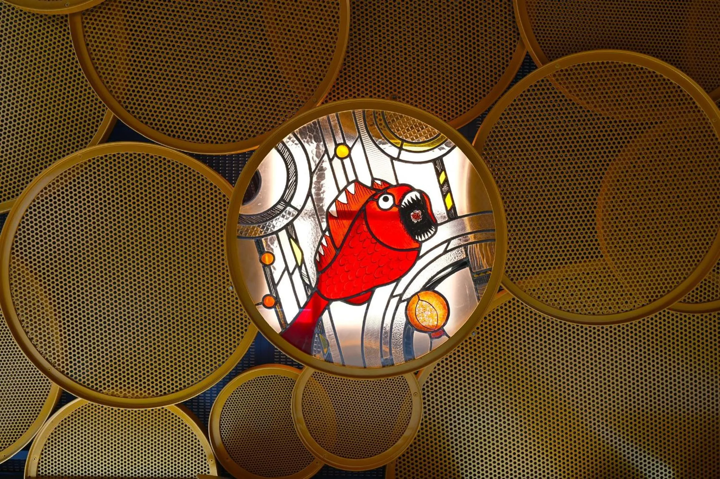 Lounge or bar in Dali Hôtel Perpignan - Restaurant