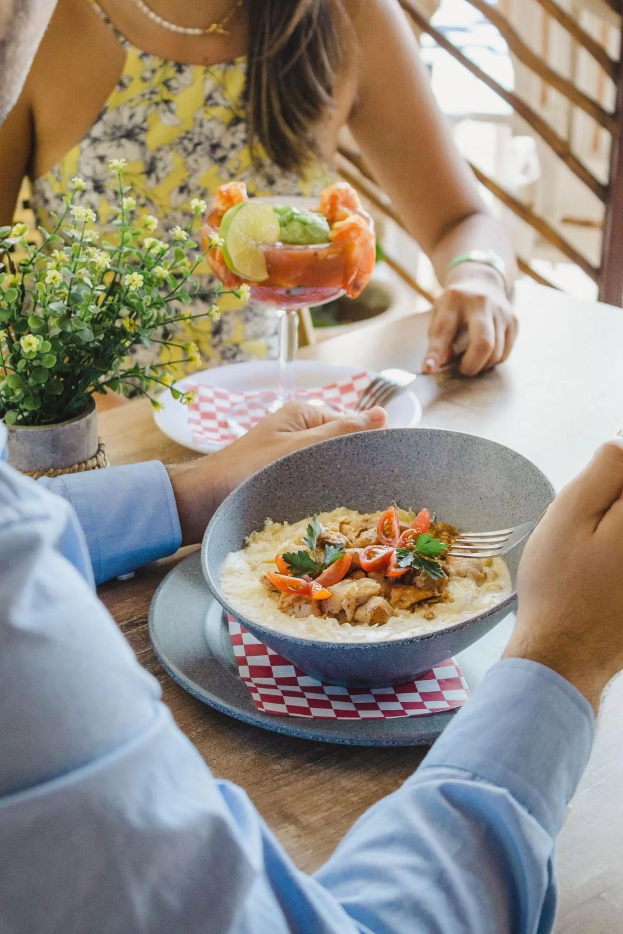 Food and drinks in Ixchel Beach Hotel