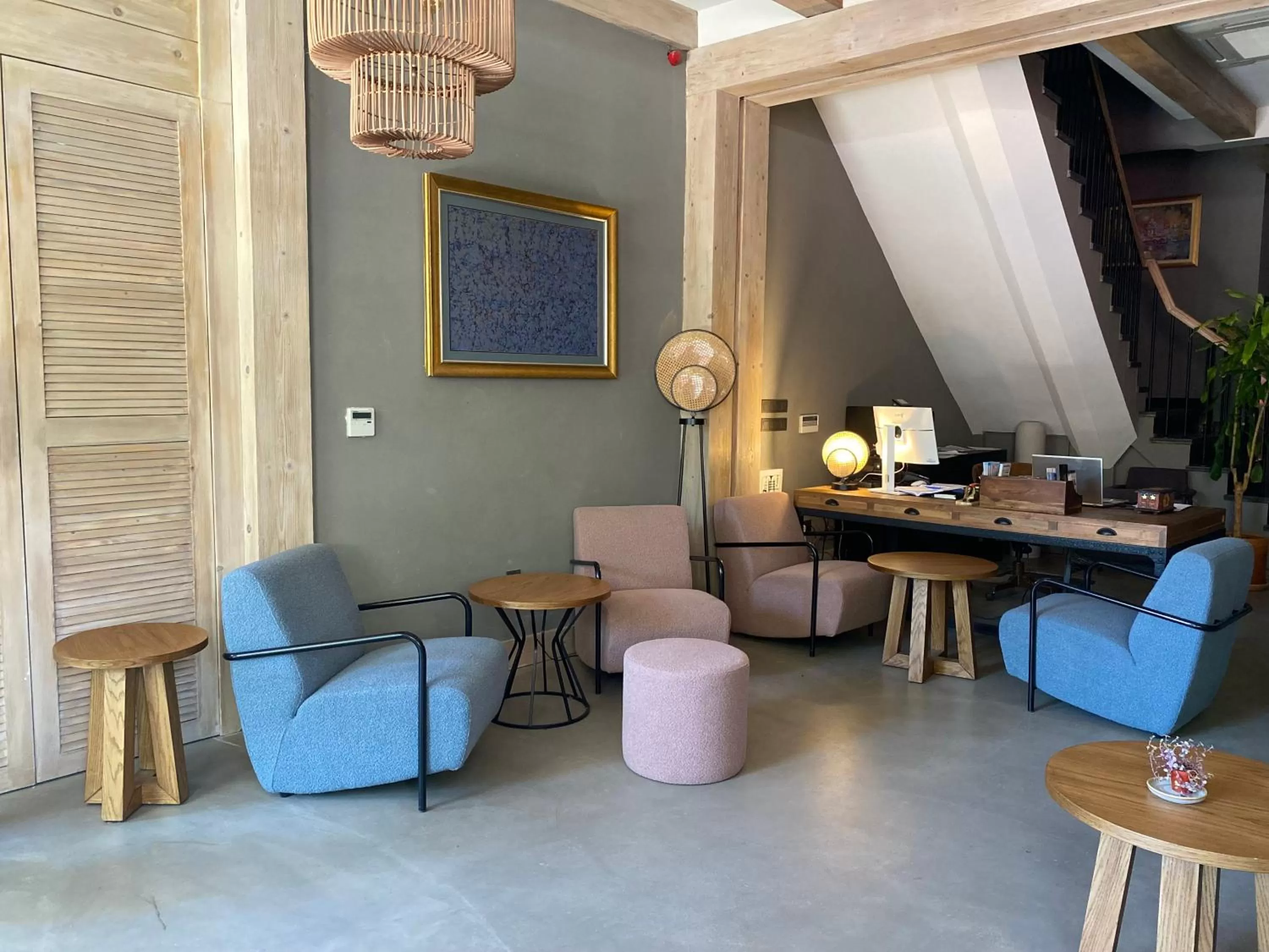 Lobby or reception in Istanbul Old City Colorful Houses Balat PETRION Hotel