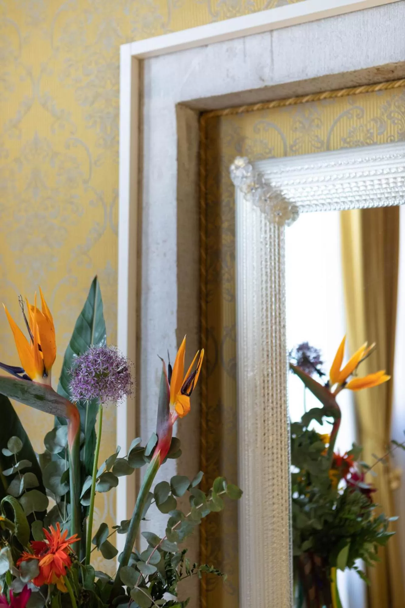 Decorative detail in Duodo Palace Hotel