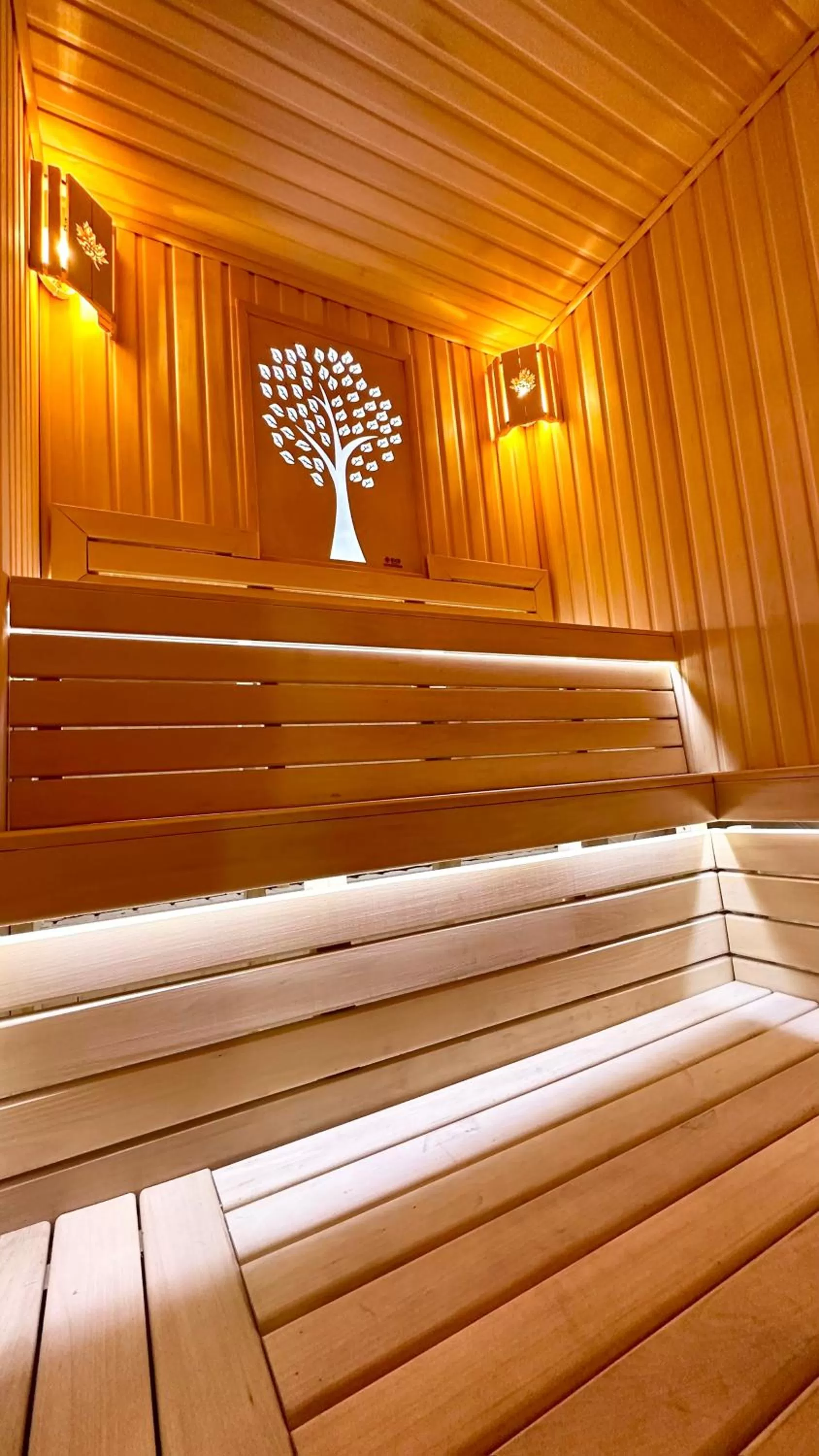 Sauna in Garnet Hotel Tashkent