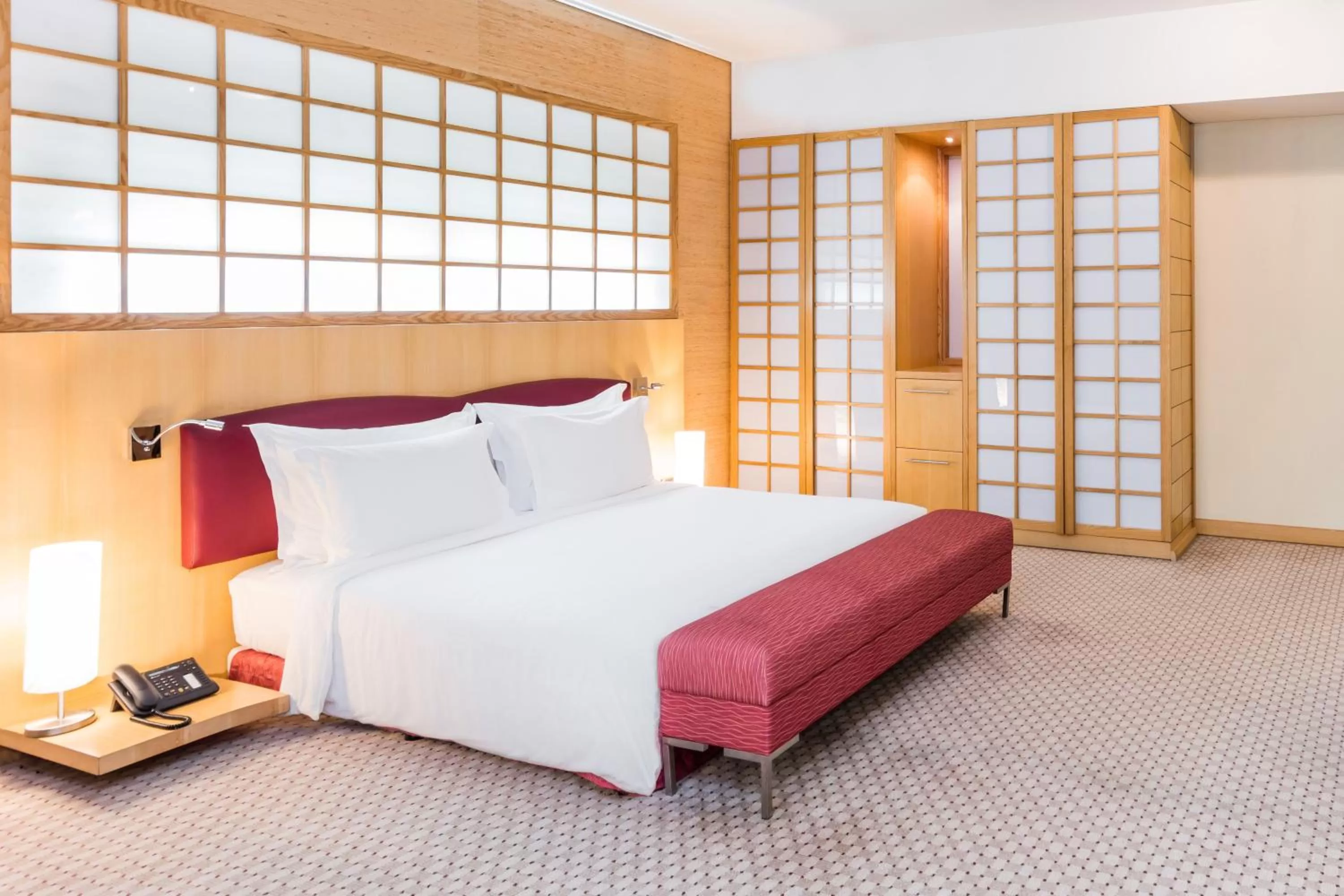 Bed in Radisson Blu Hotel, Doha