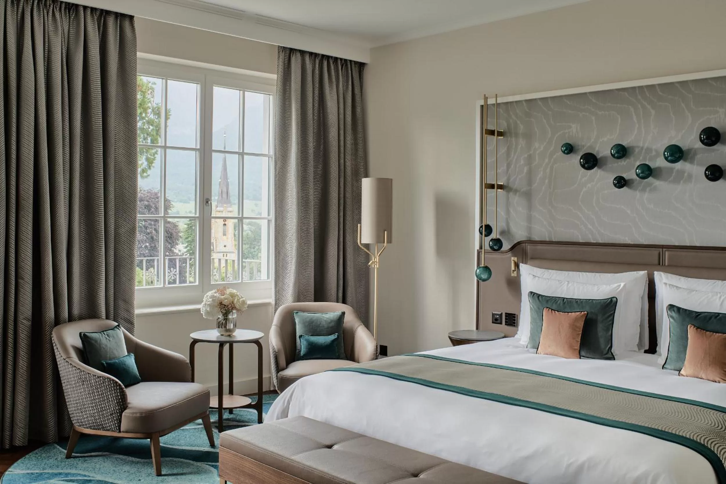 Photo of the whole room, Bed in Grand Resort Bad Ragaz