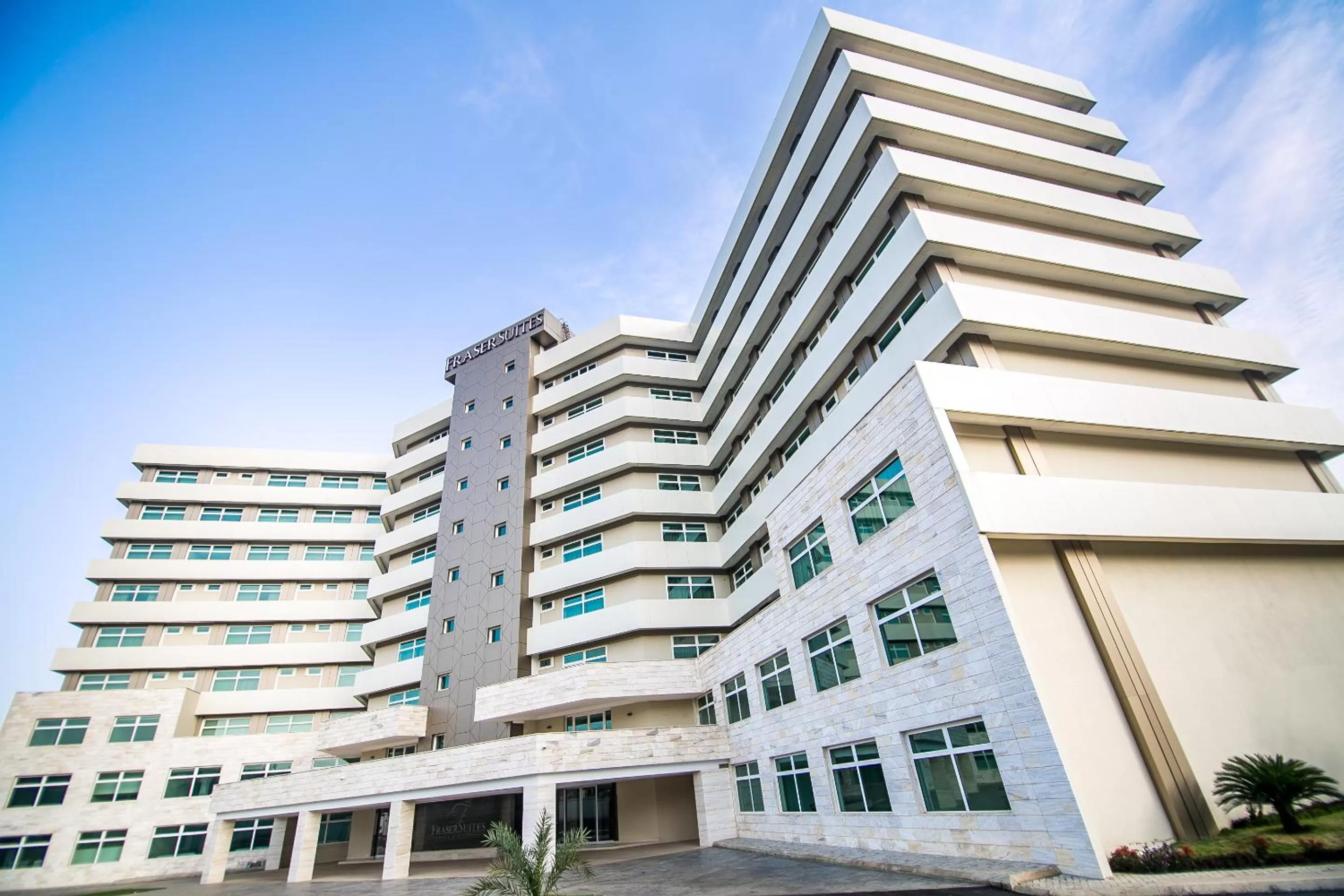 Facade/entrance in Fraser Suites Abuja
