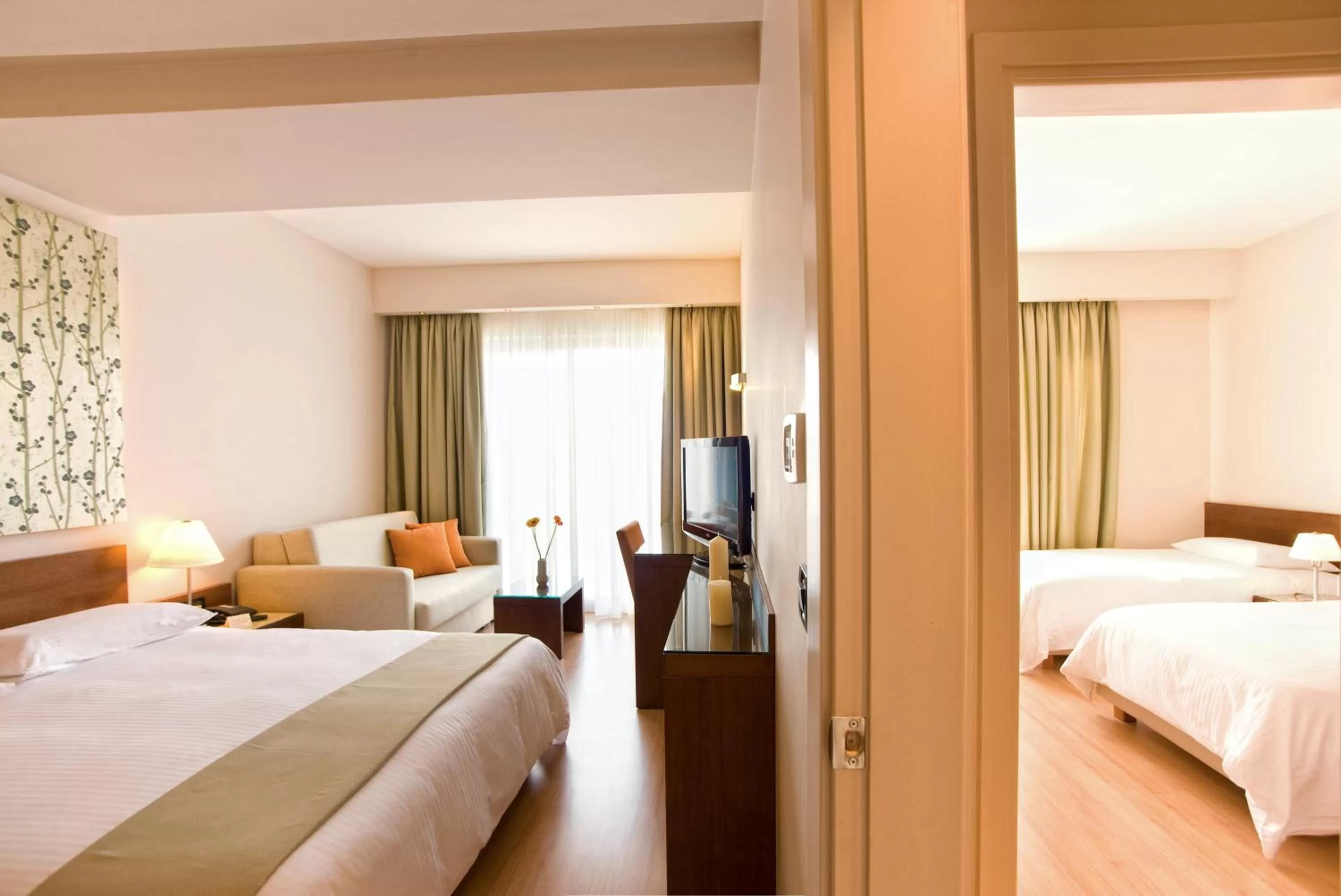 Bedroom, Bed in Pharae Palace