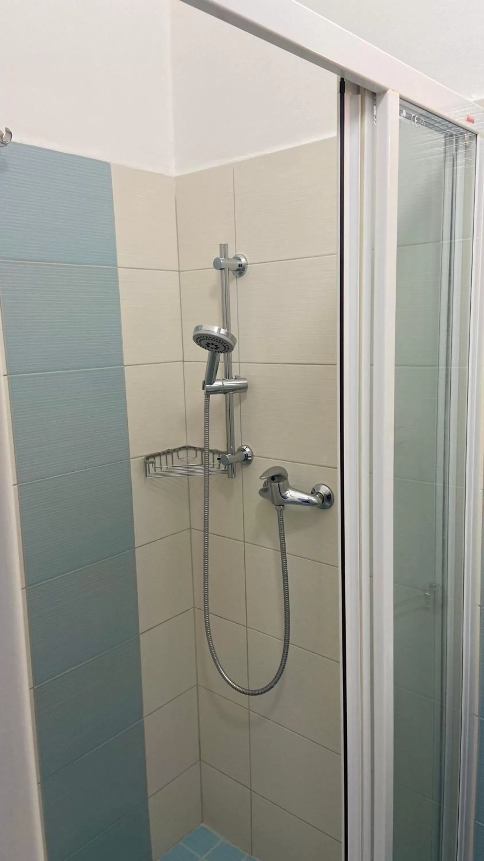 Shower in Aparthotel Slezák