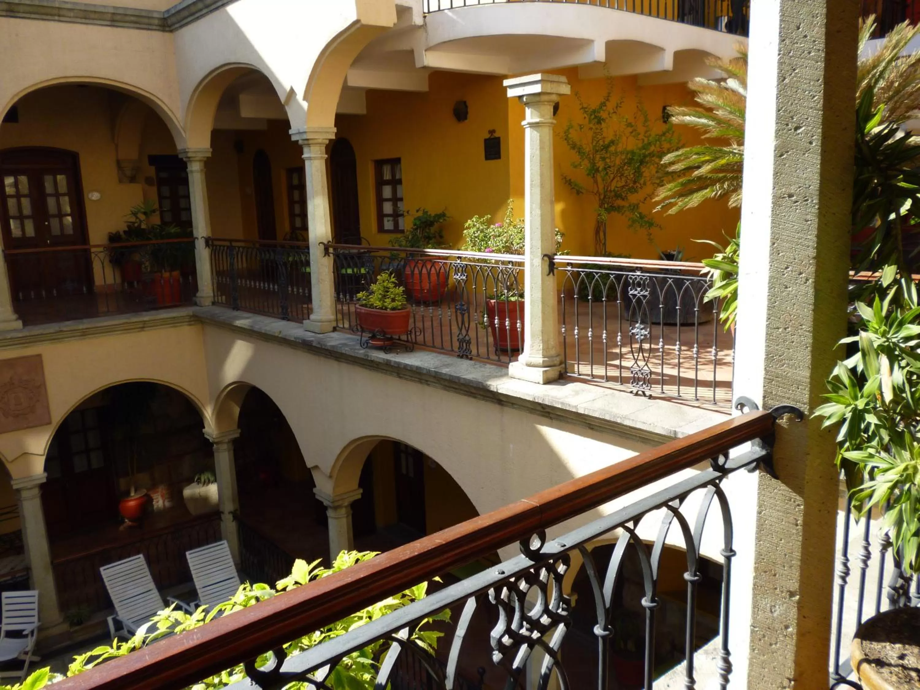 Patio in Hotel CasAntica