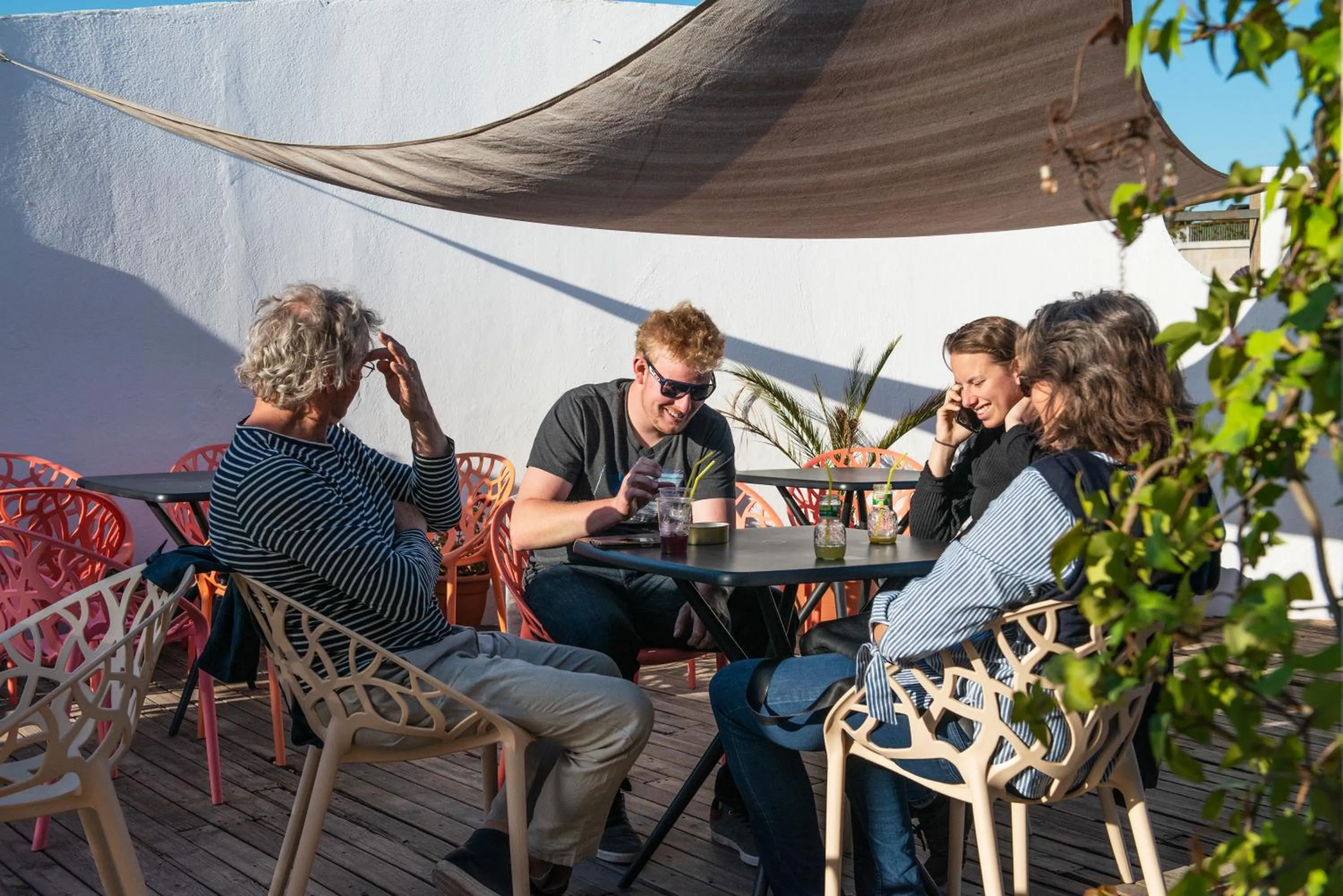 Balcony/Terrace in Safestay Barcelona Passeig de Gràcia