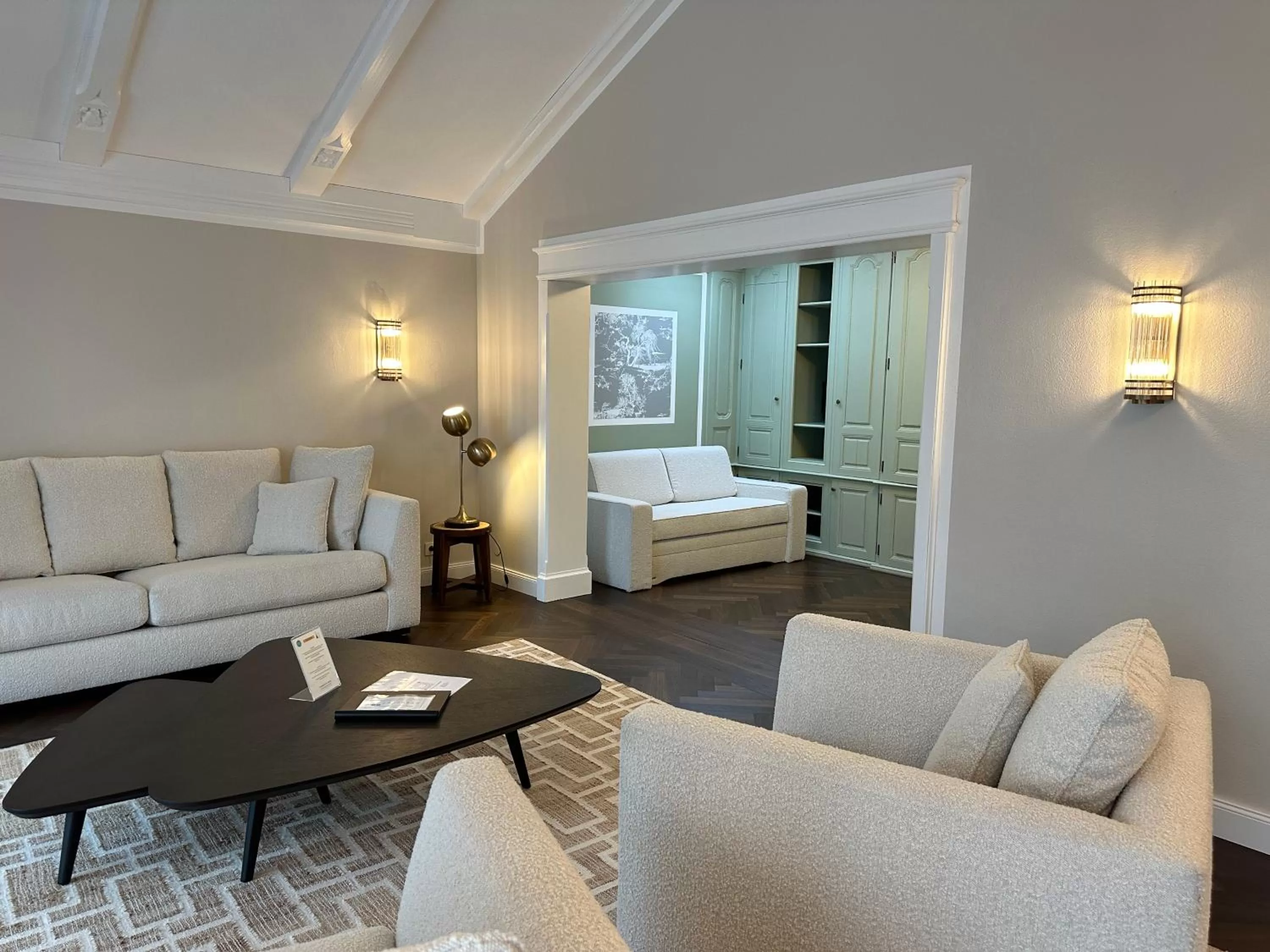 Living room, Bed in Bio Design Boutique Landhaus St Georg