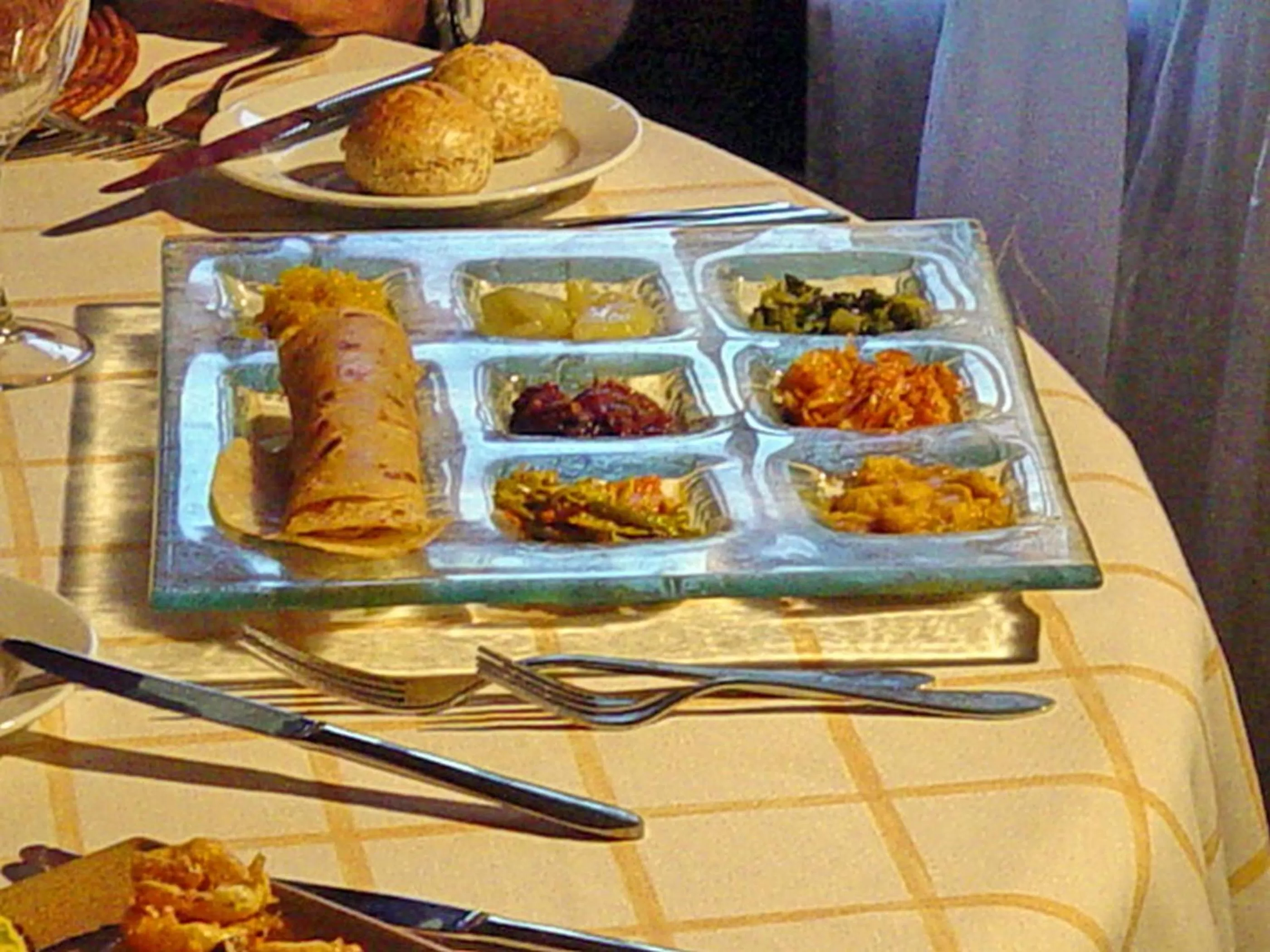 Food close-up in Le Jardin de Beau Vallon