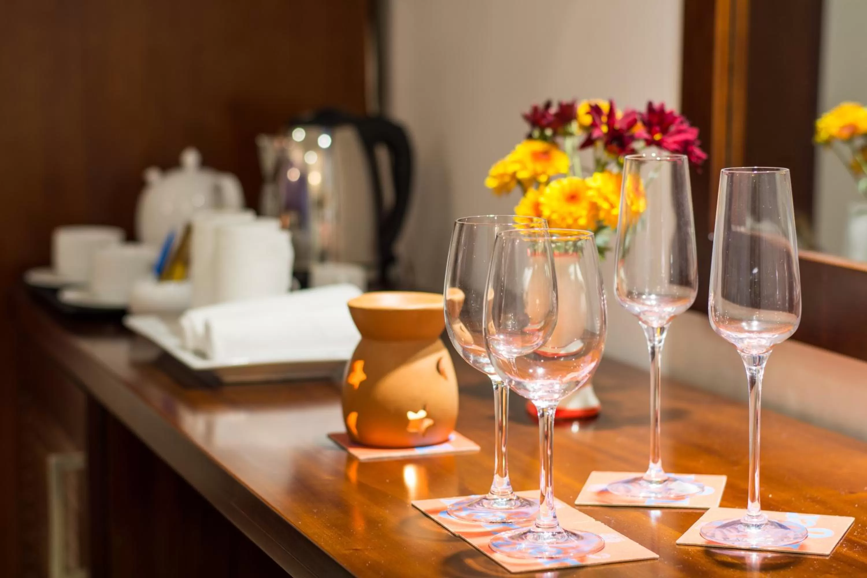 Decorative detail in Ceyloni City Hotel