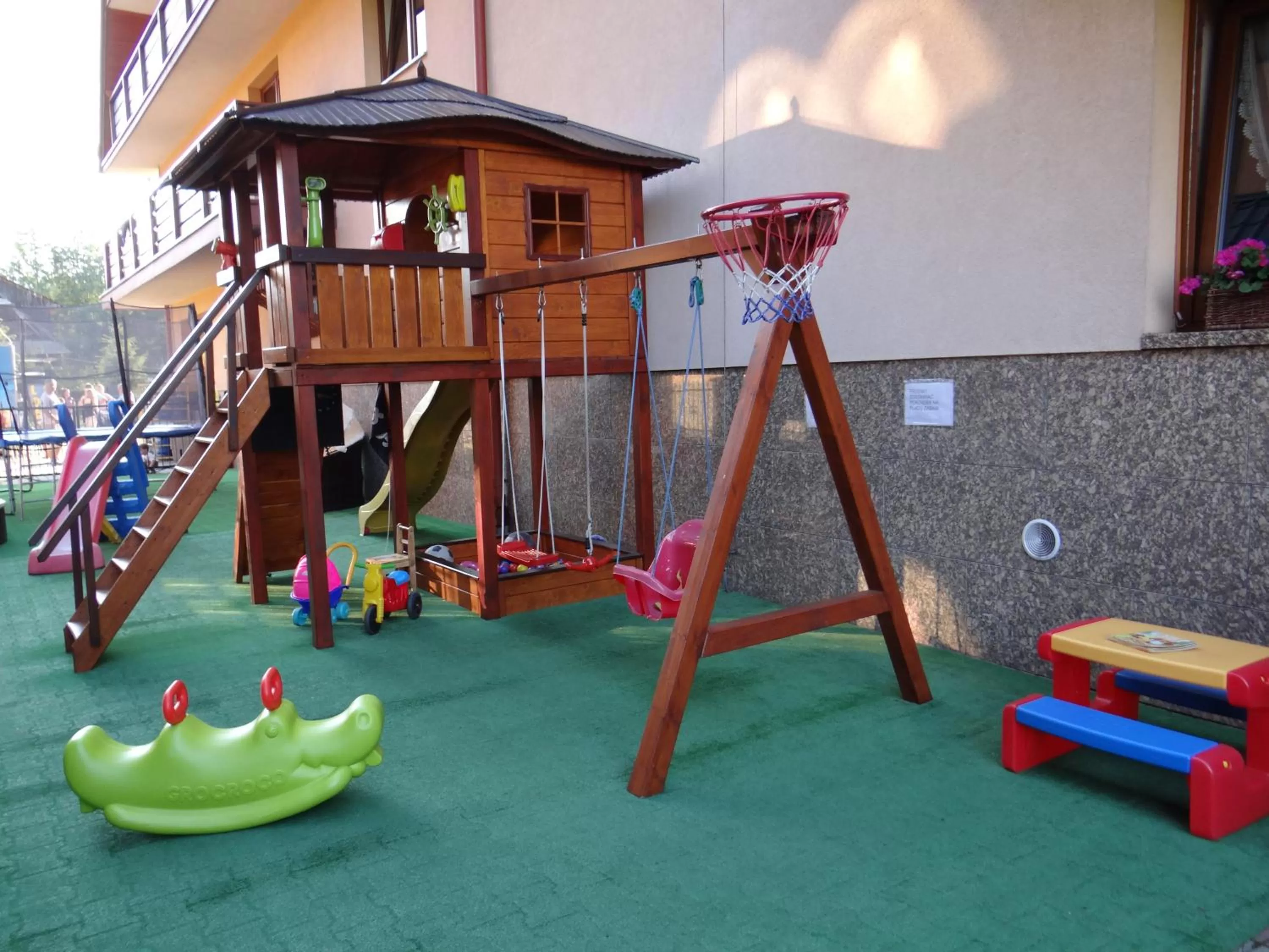 Children play ground in Dom Wypoczynkowy Stokrotka