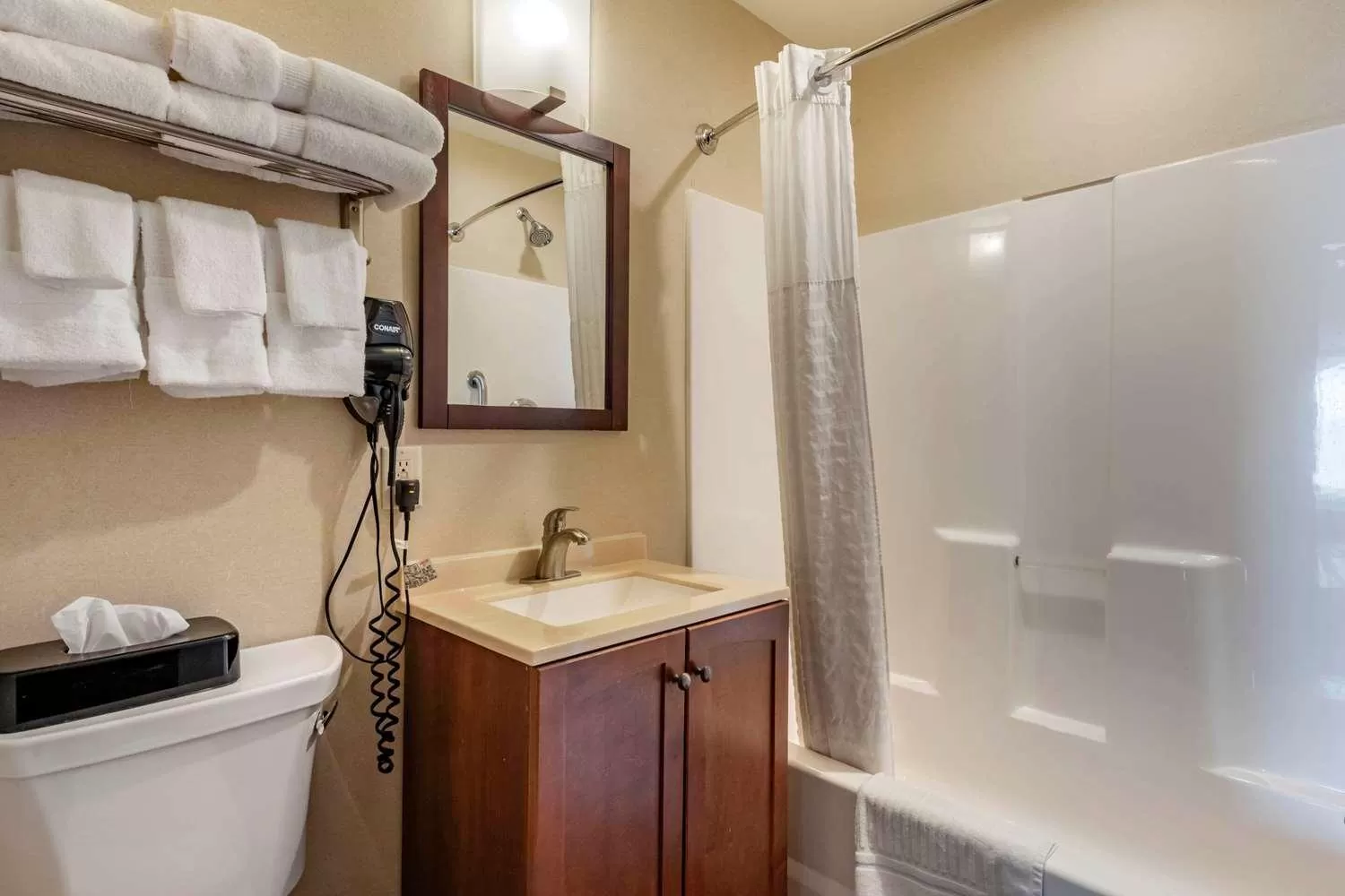 Bathroom in Comfort Inn & Suites Triadelphia - Wheeling