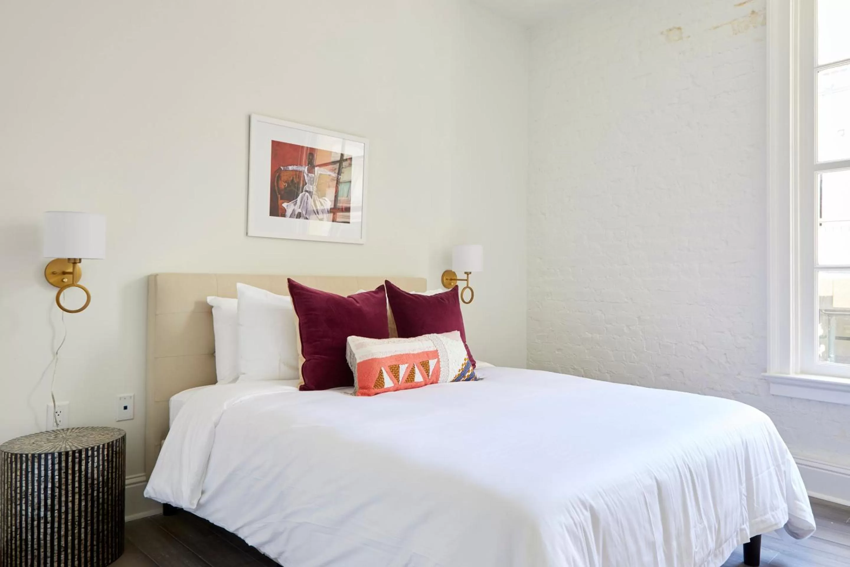 Living room, Bed in Sonder Lafayette Square