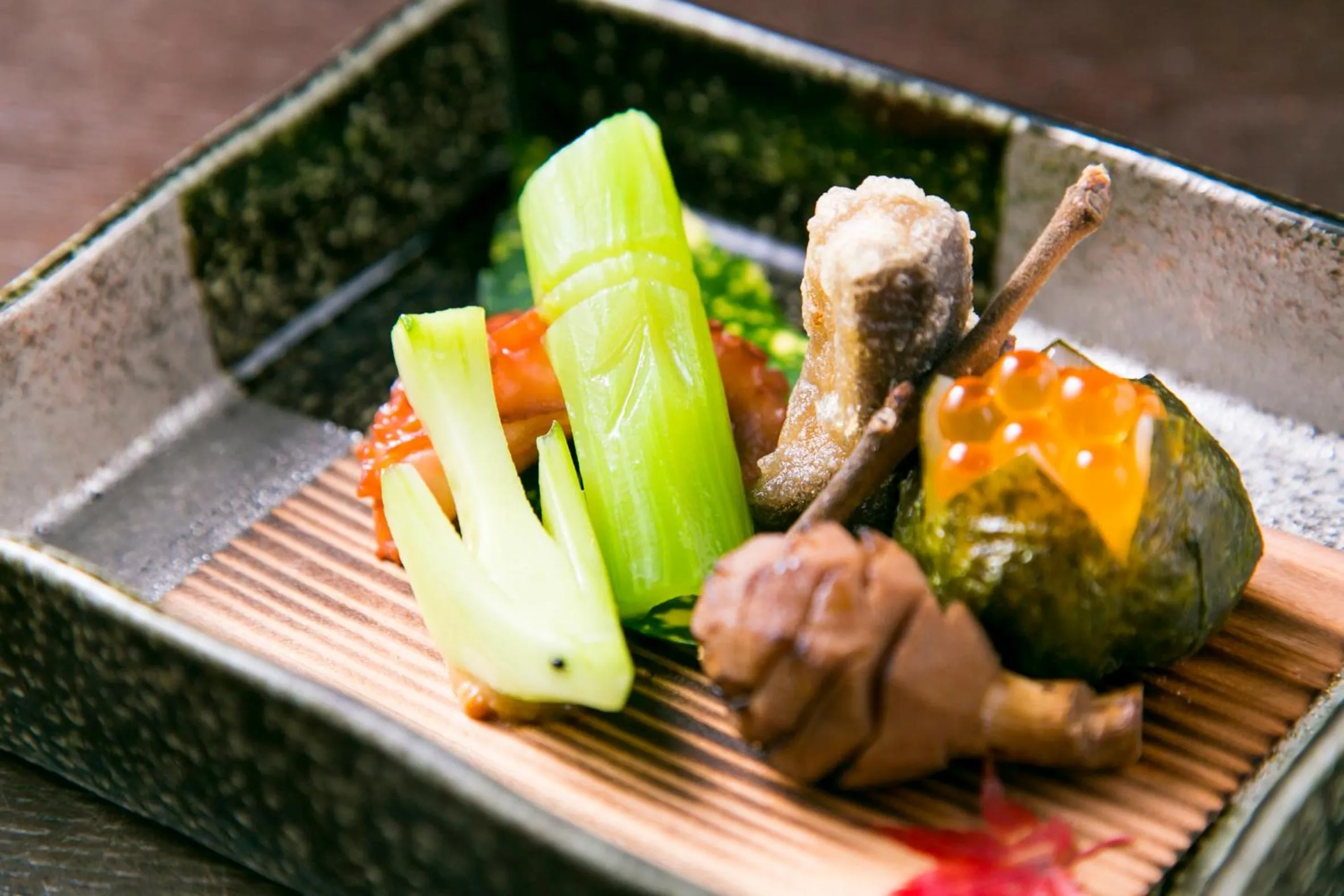 Food close-up in Ryokan Yoshidaya