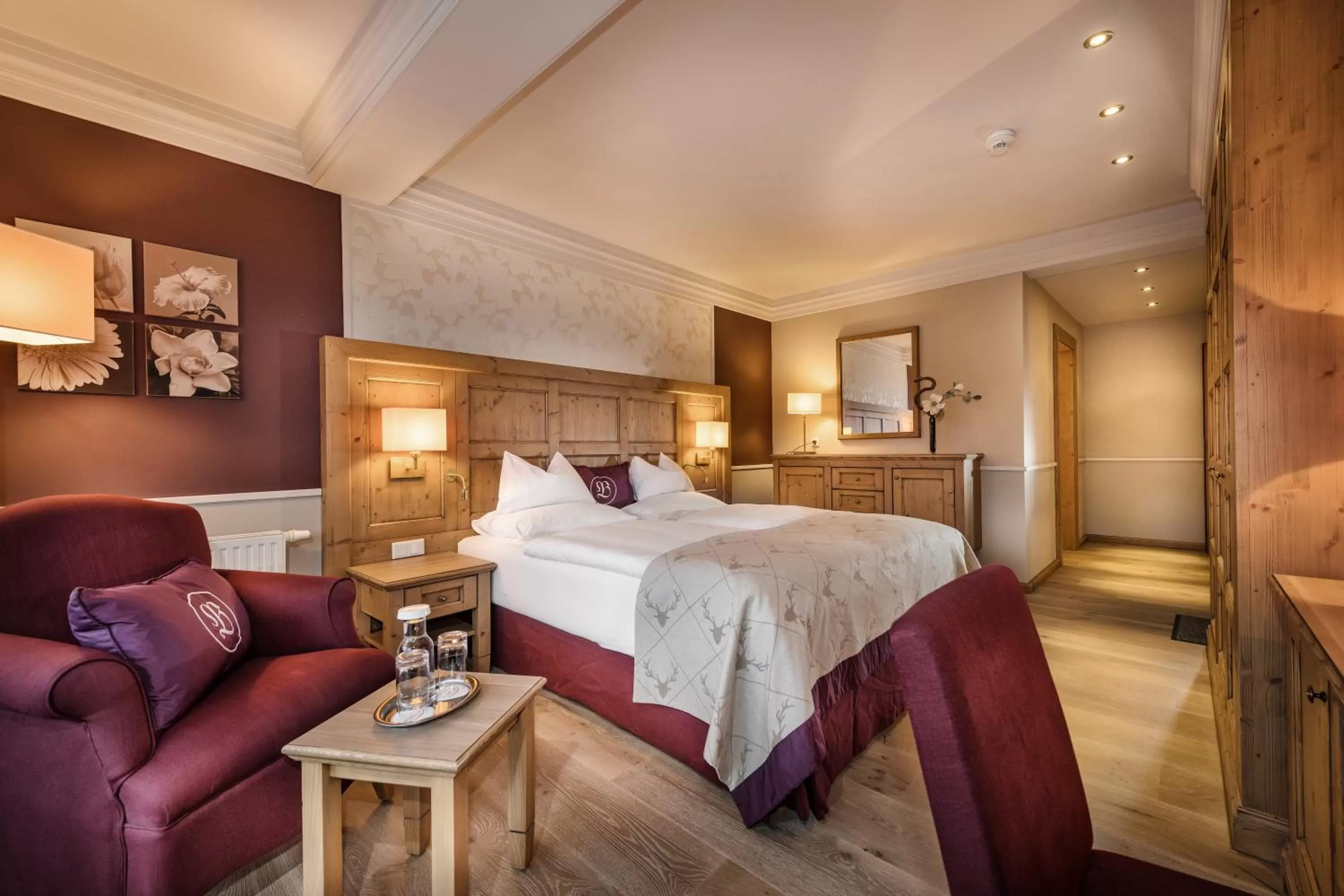 Double Room with Mountain View in Hotel Bismarck