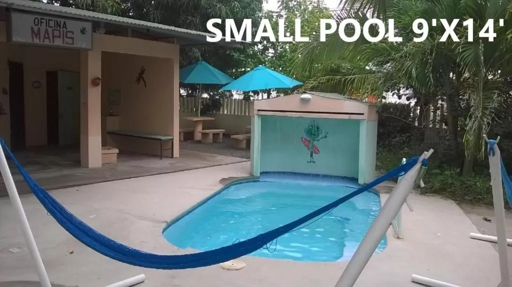 Swimming pool in Mapi's Cabins