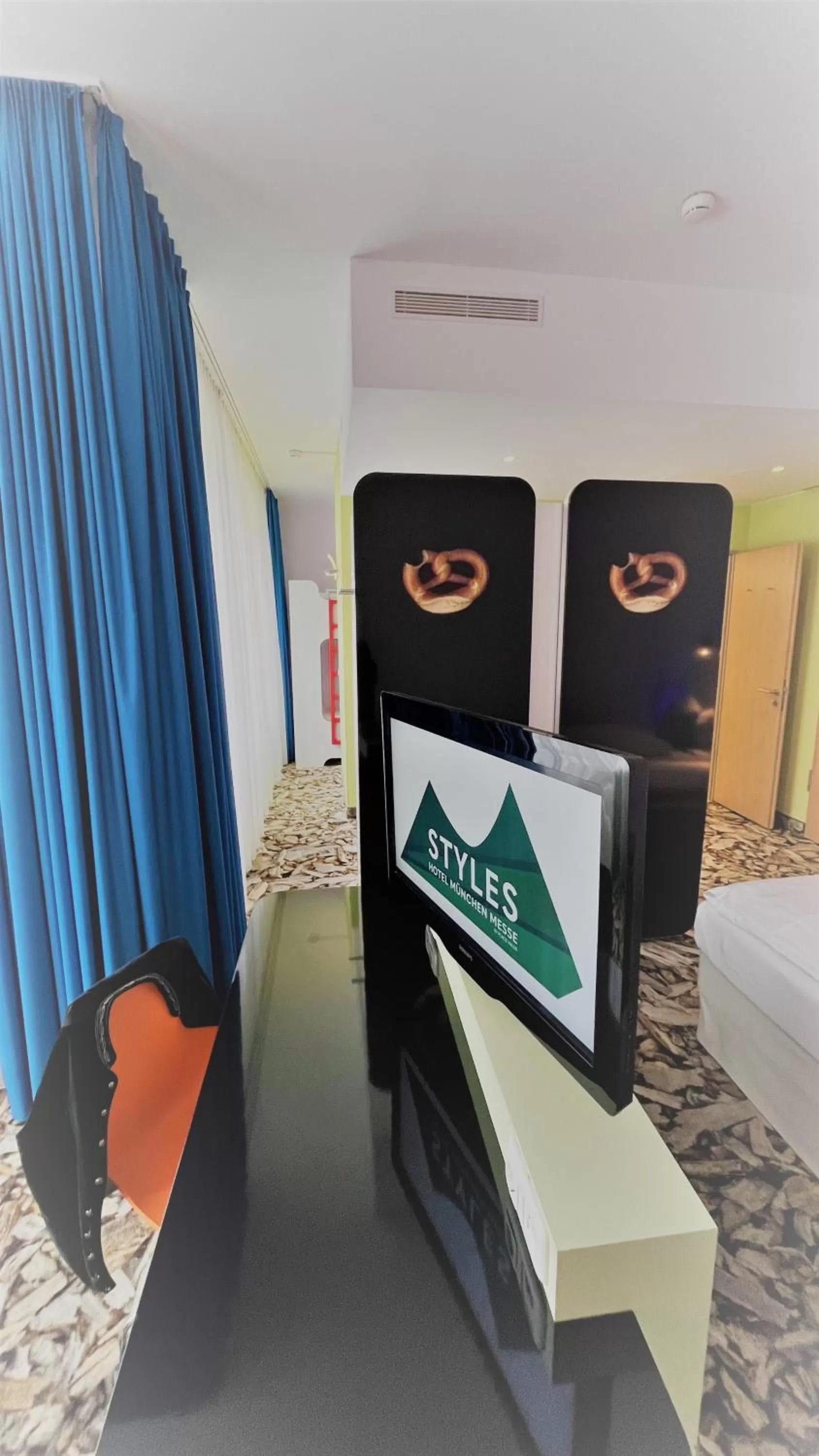 View (from property/room) in Styles Hotel München Messe