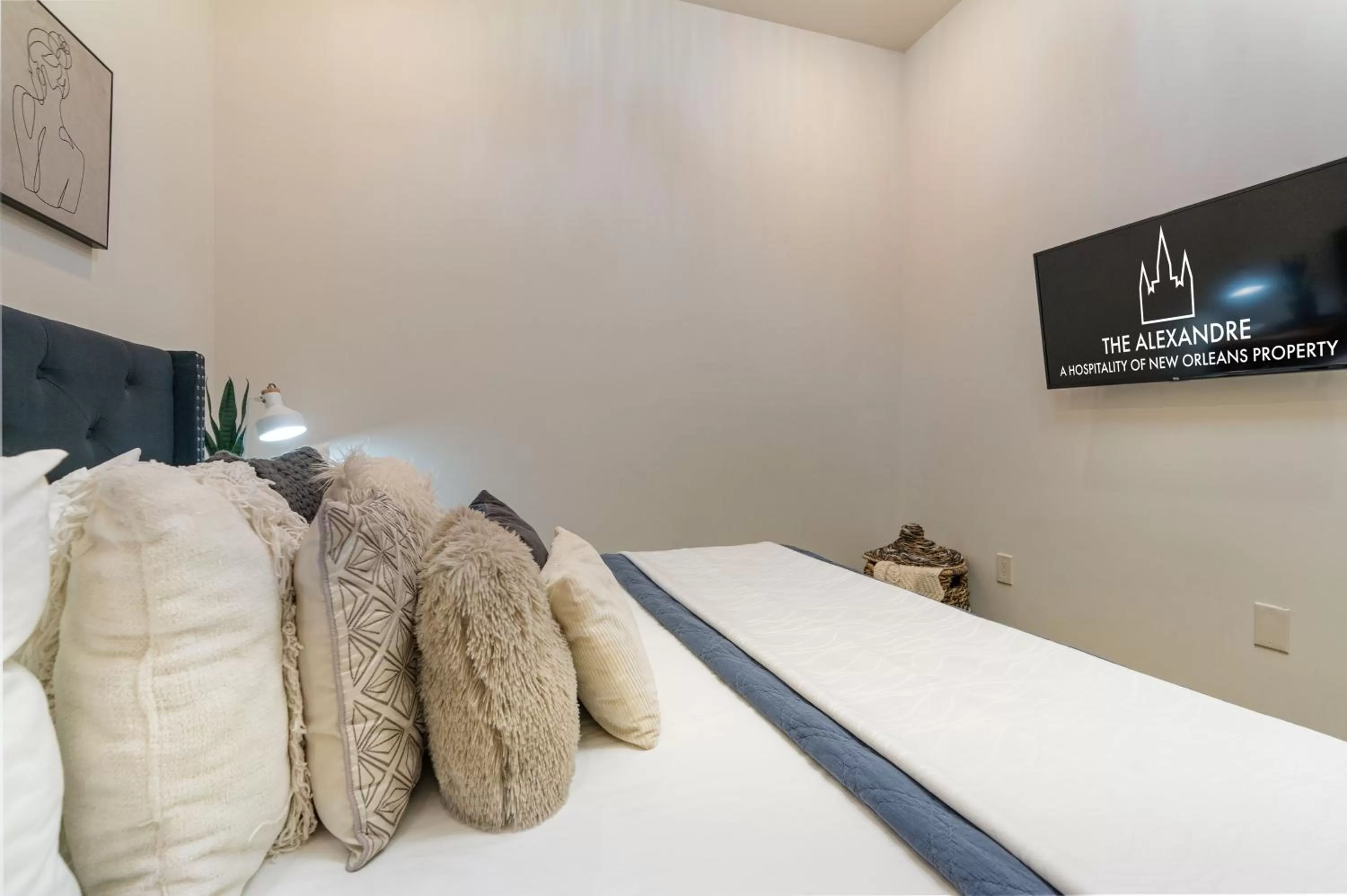 Bed in The Alexandre