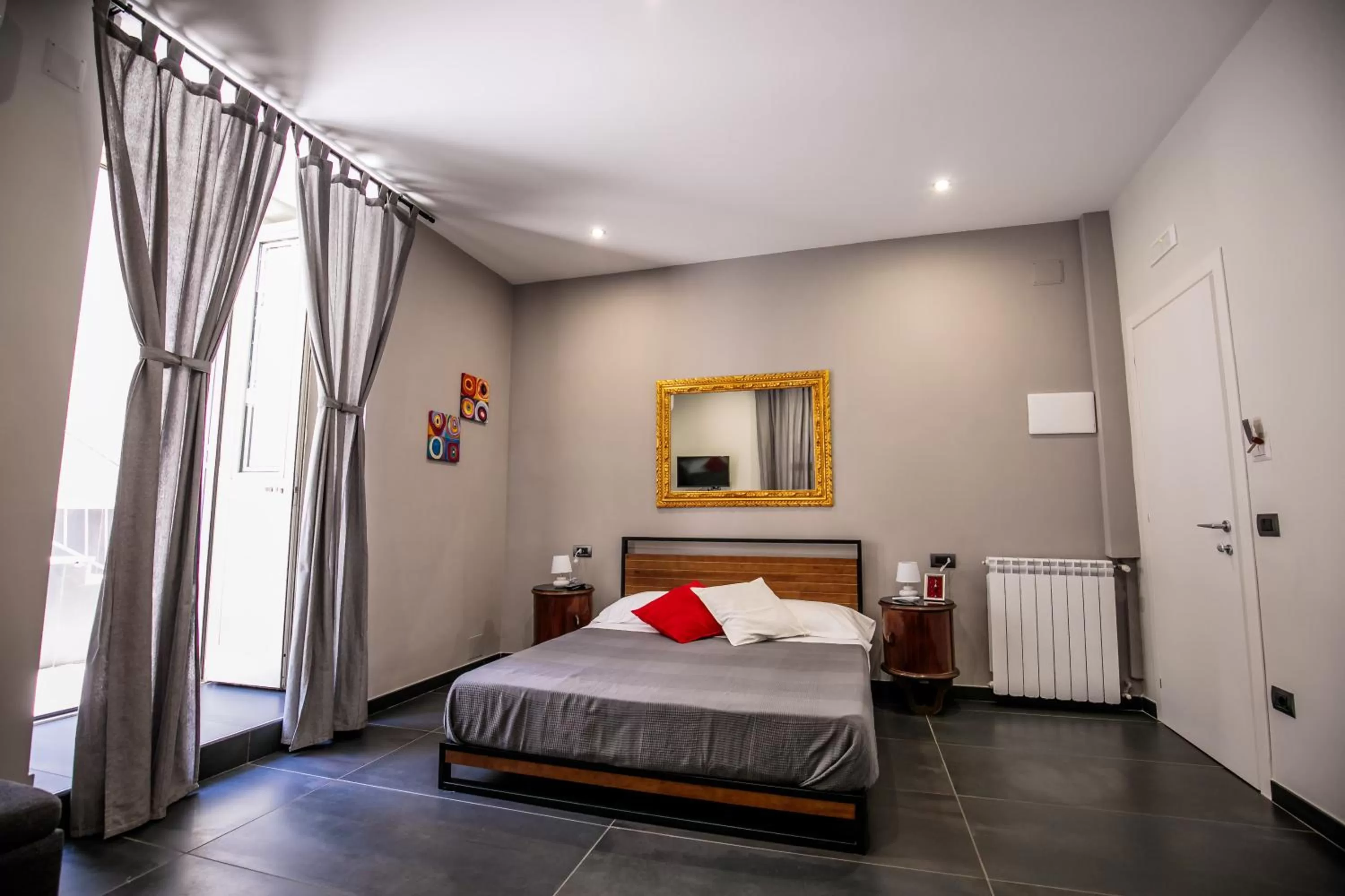 Bed in Medusa Cilea Guest House