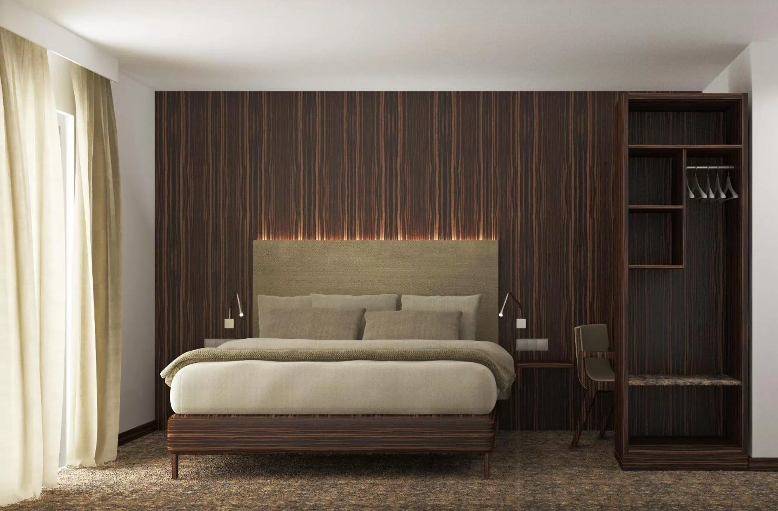 Photo of the whole room, Bed in MYHOTEL München Olching