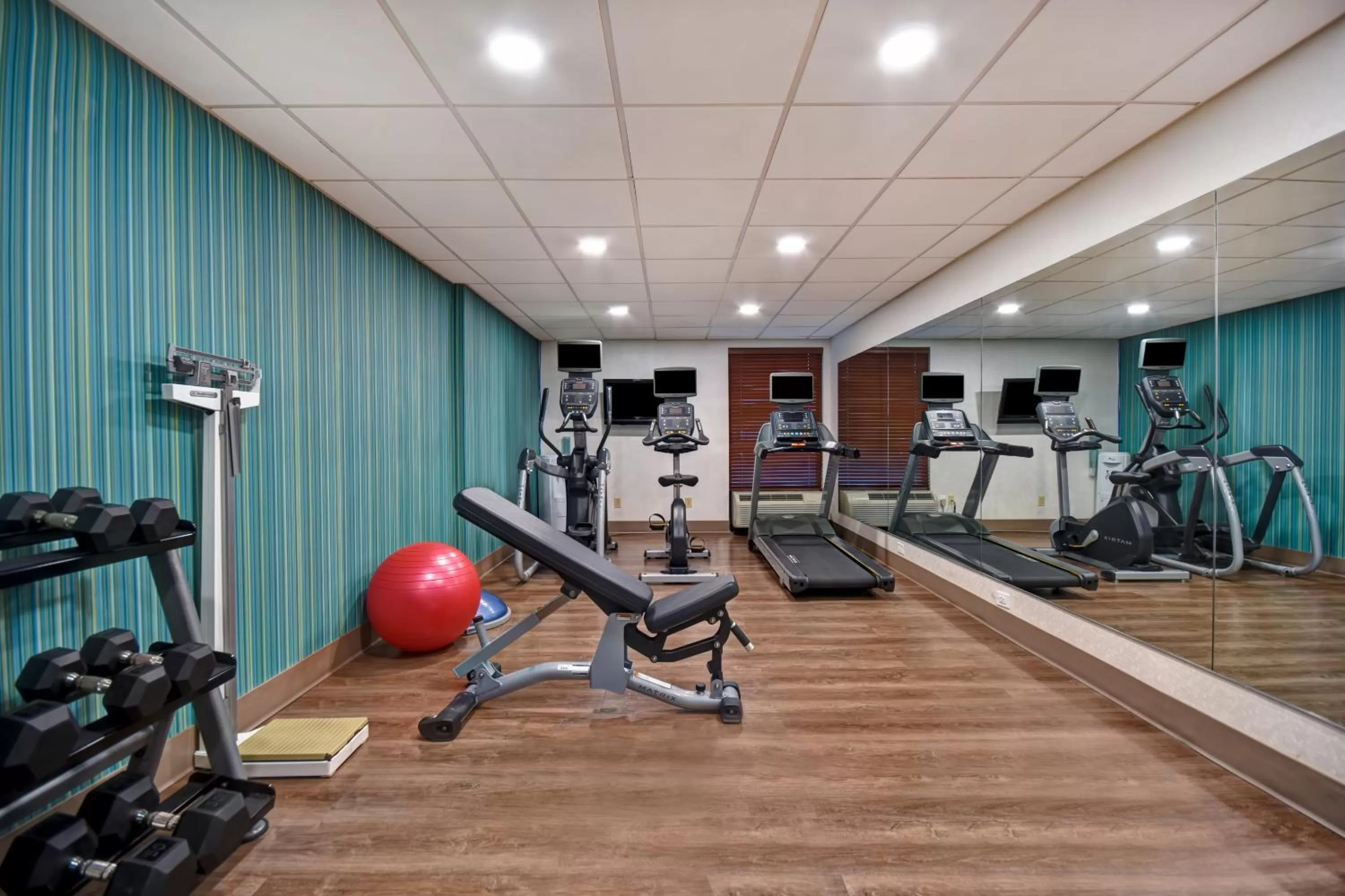 Fitness centre/facilities in Holiday Inn Express & Suites Allentown-Dorney Park Area by IHG
