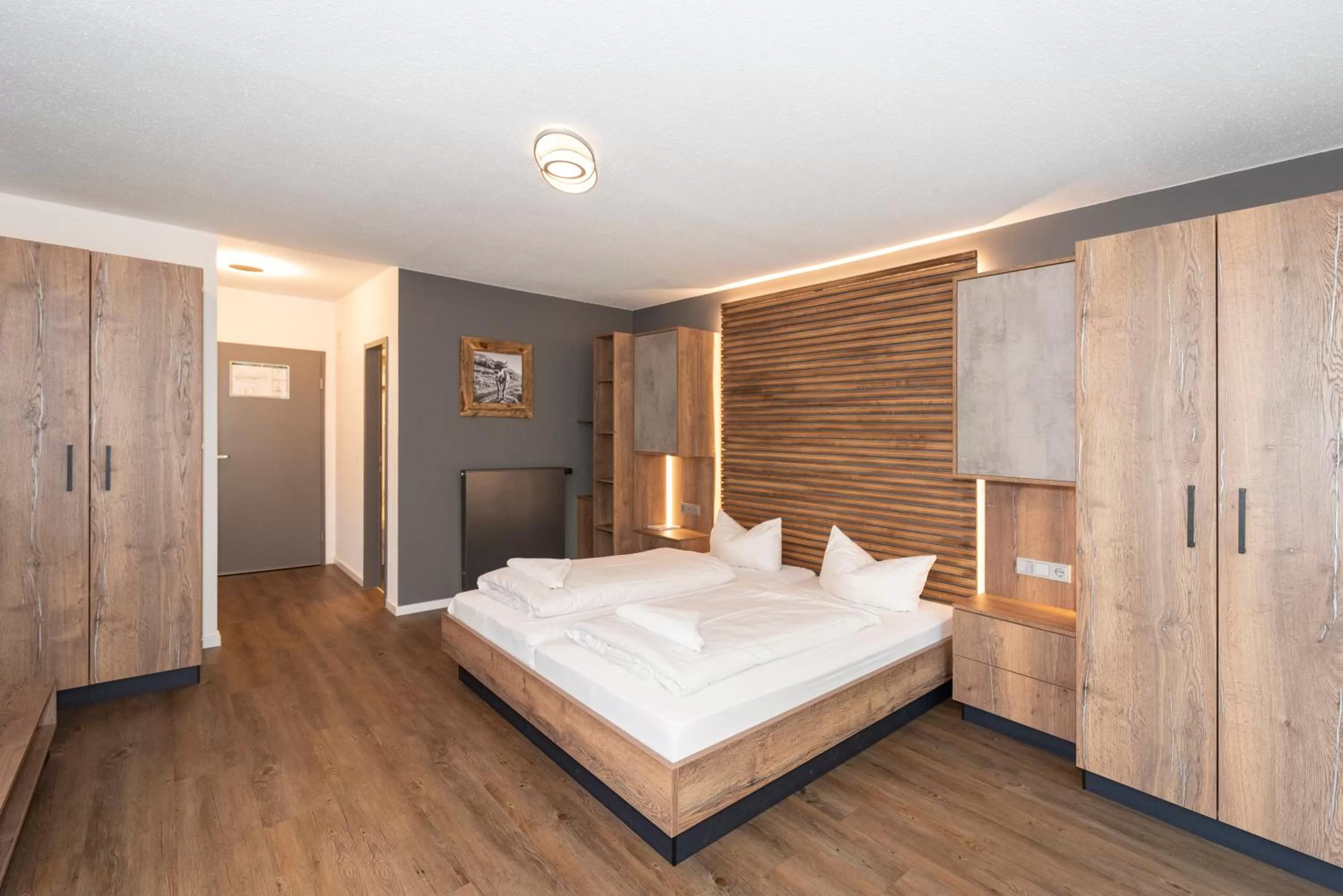 Bed in Hotel Hohenaschau