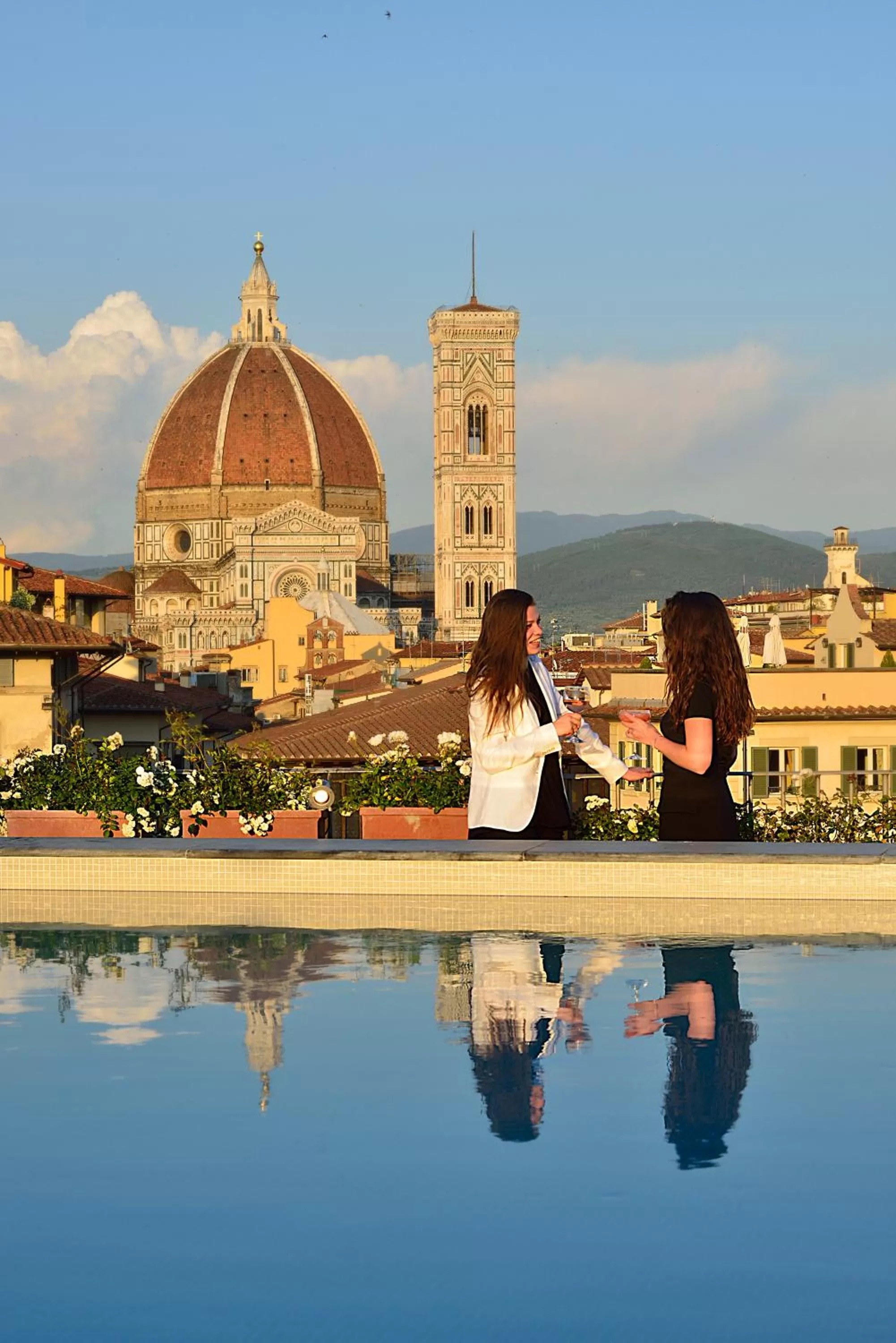 City view in Grand Hotel Minerva