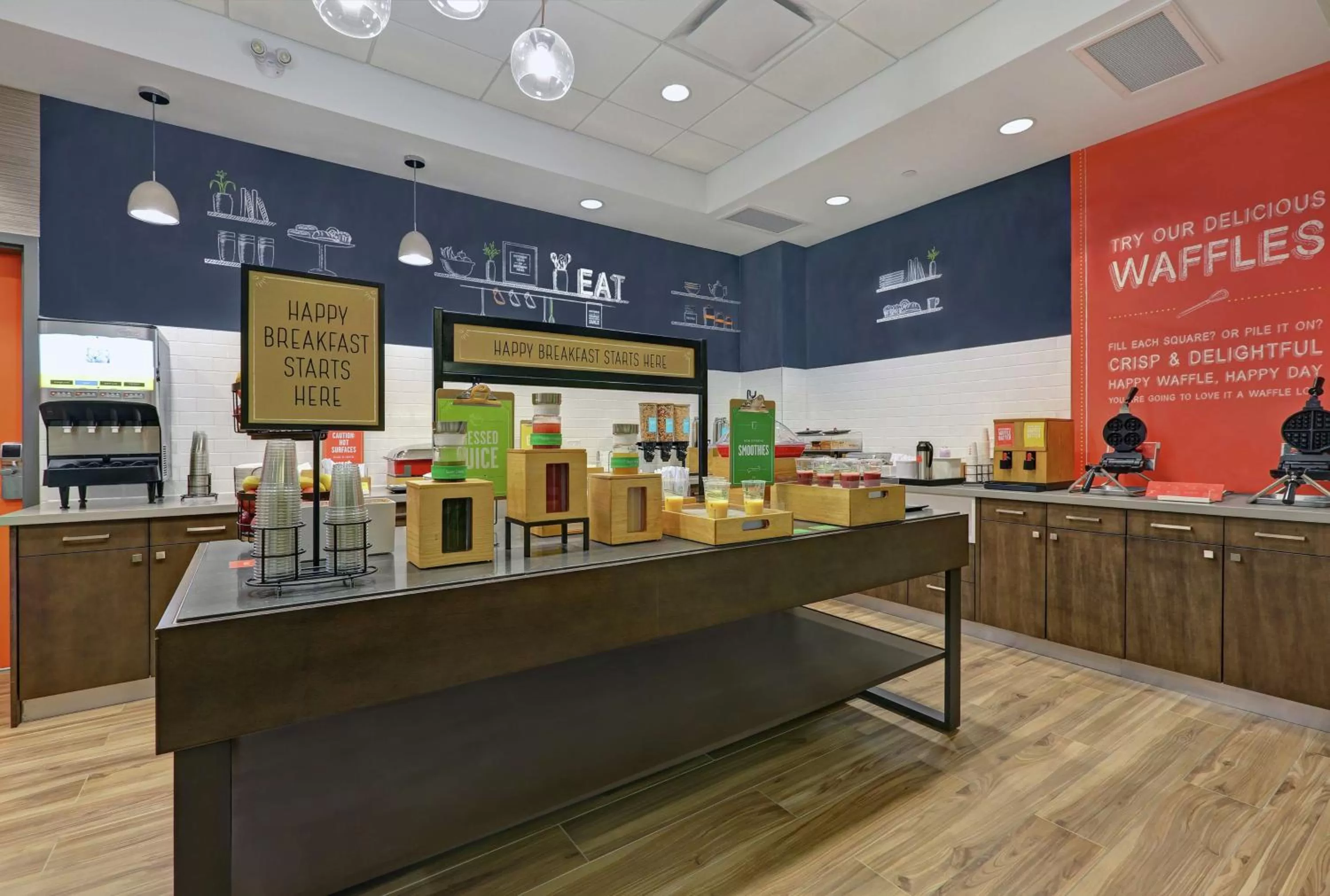 Breakfast in Hampton Inn Peterborough