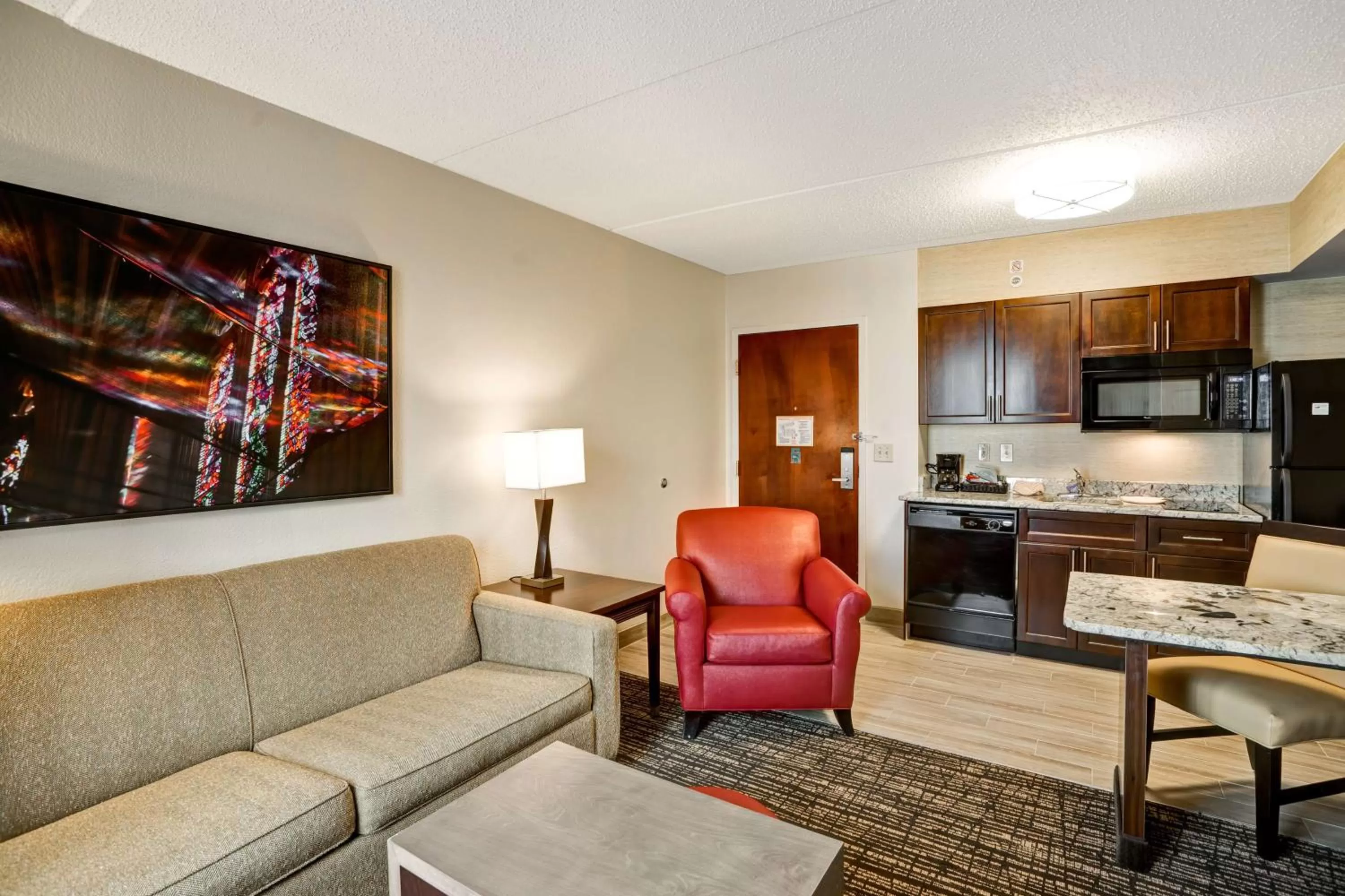 Premium One-Bedroom Queen Suite with Two Queen Beds and Sofa Bed - Non-Smoking in Homewood Suites by Hilton Washington, D.C. Downtown