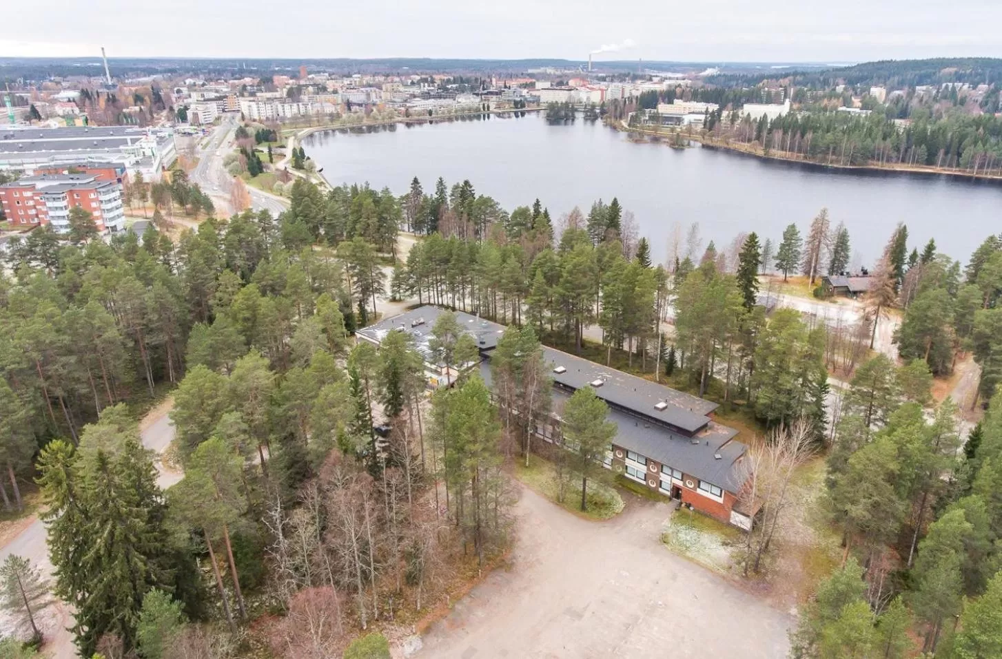 Bird's eye view in Hotel Kajaani