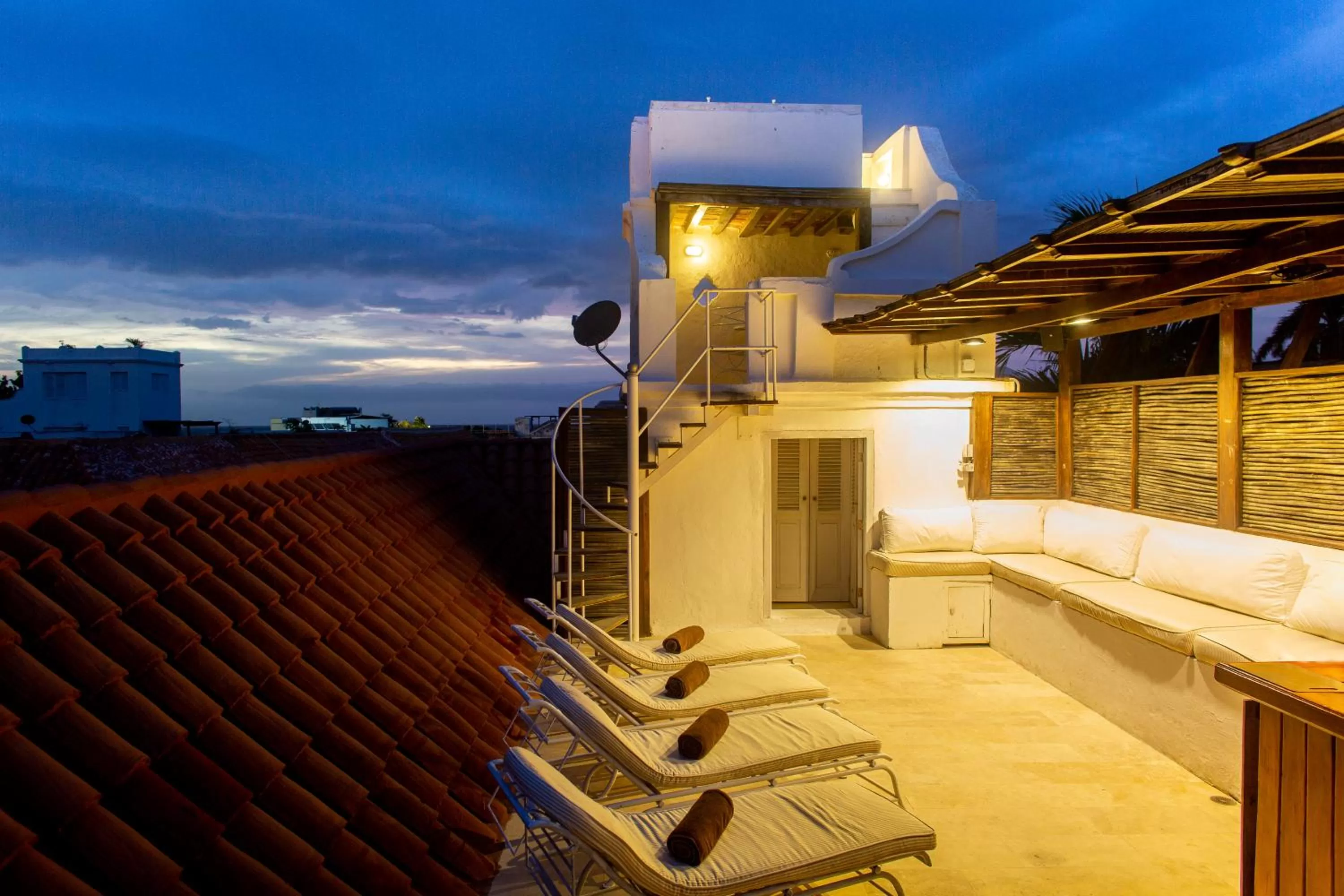 Solarium in Leones de Alba Hotel Boutique