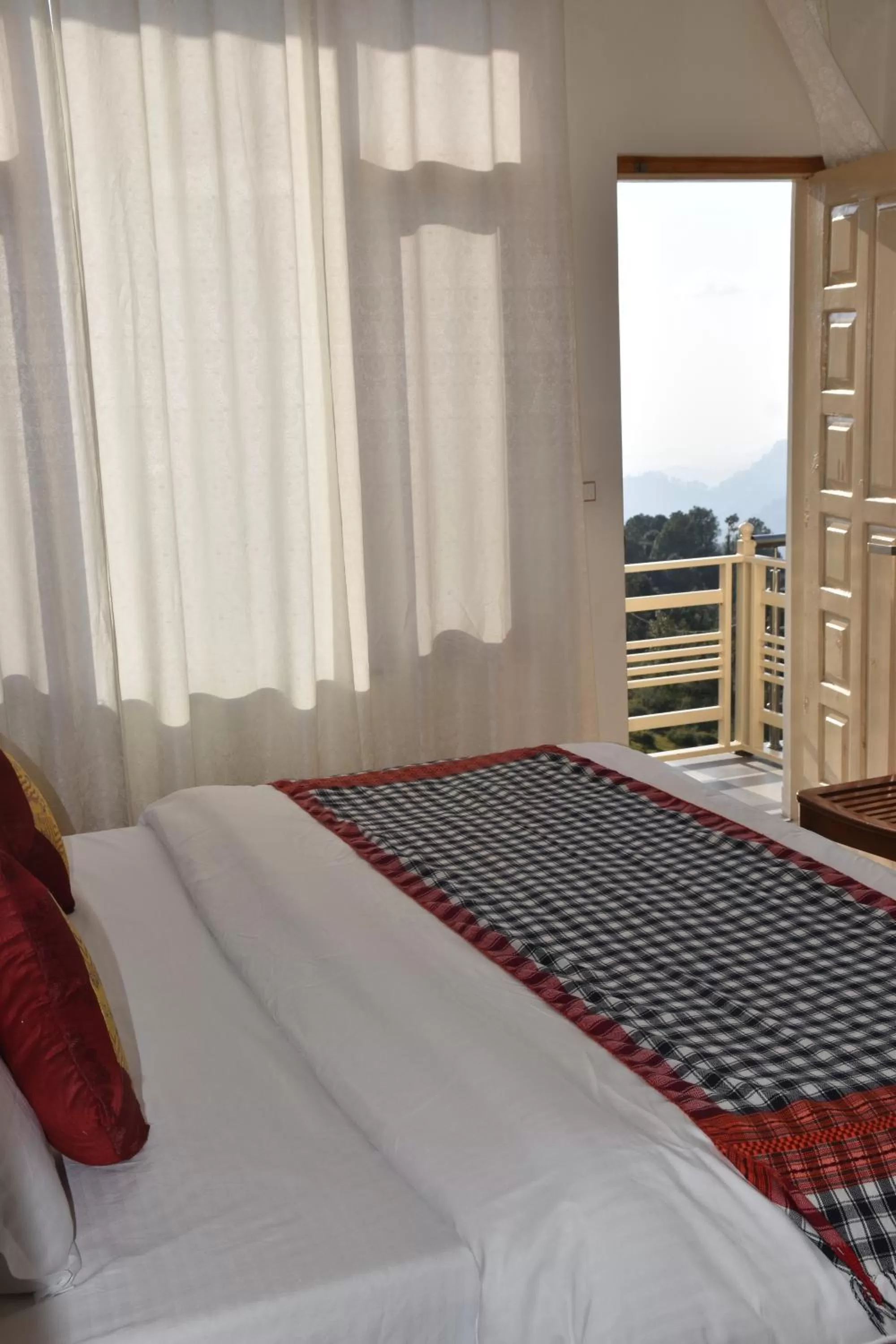 Bed in Jot Eco Boutique Stays