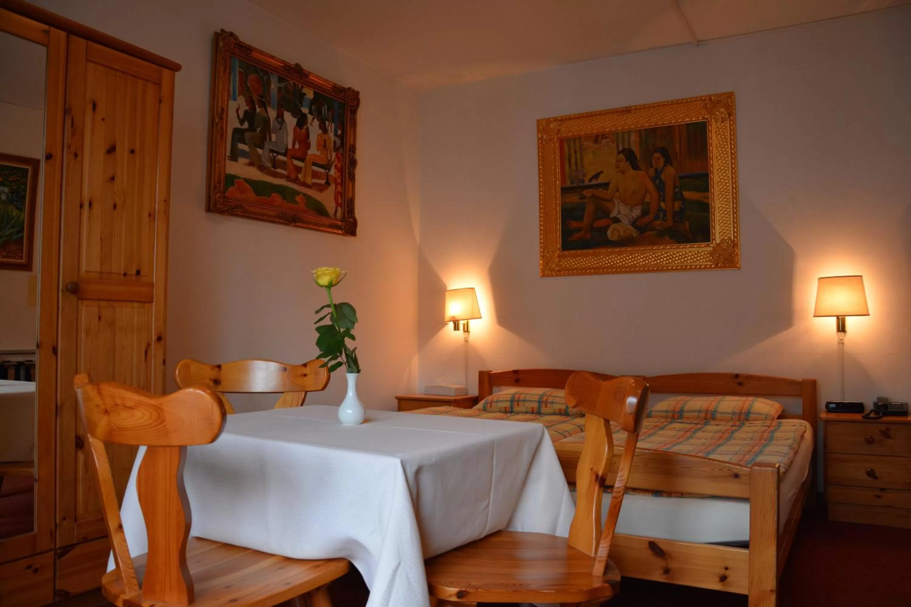 Photo of the whole room in Hotel Dischma - FREE BUS AND TRAIN TICKET