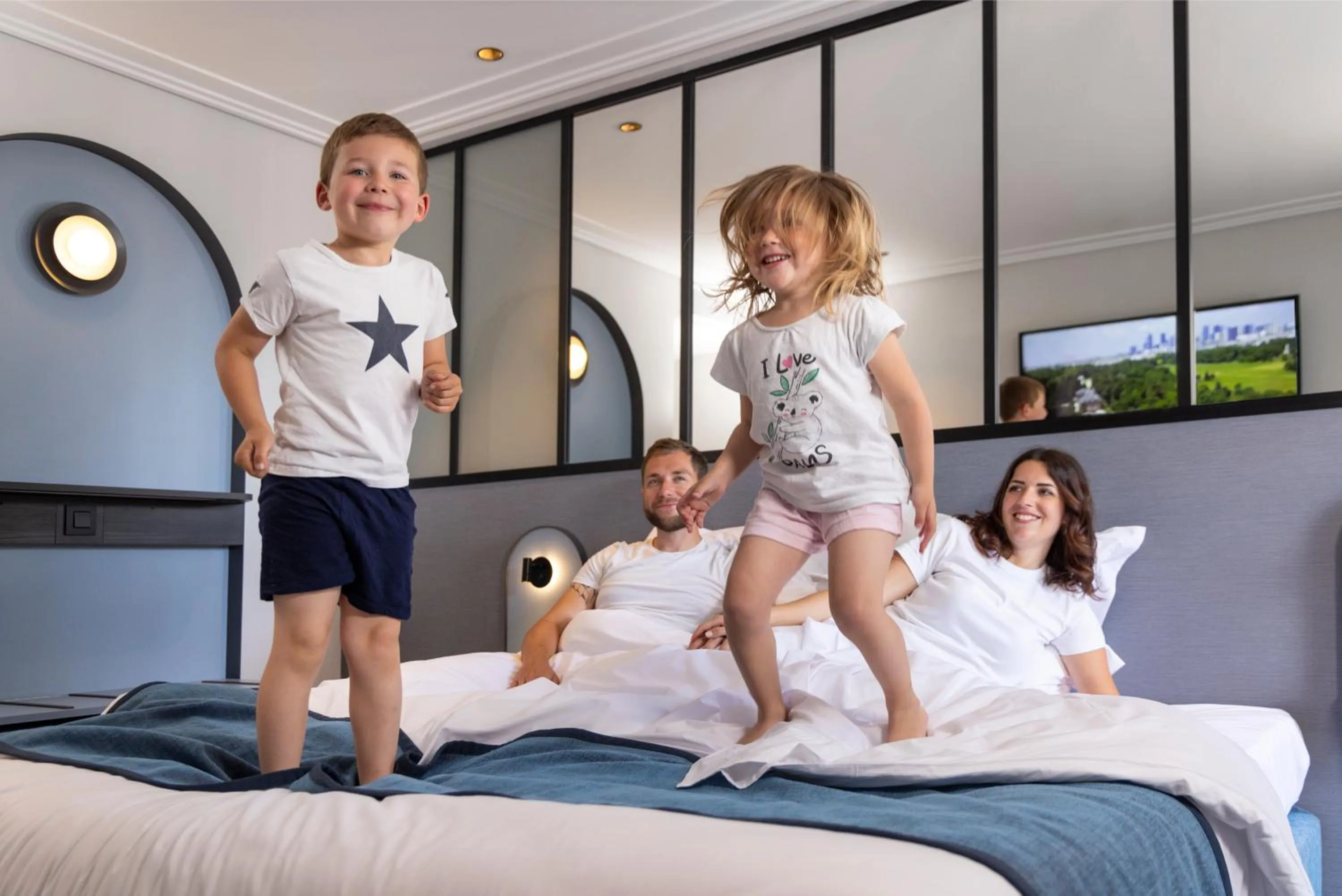 Bed in Hôtel de France Gare de Lyon Bastille