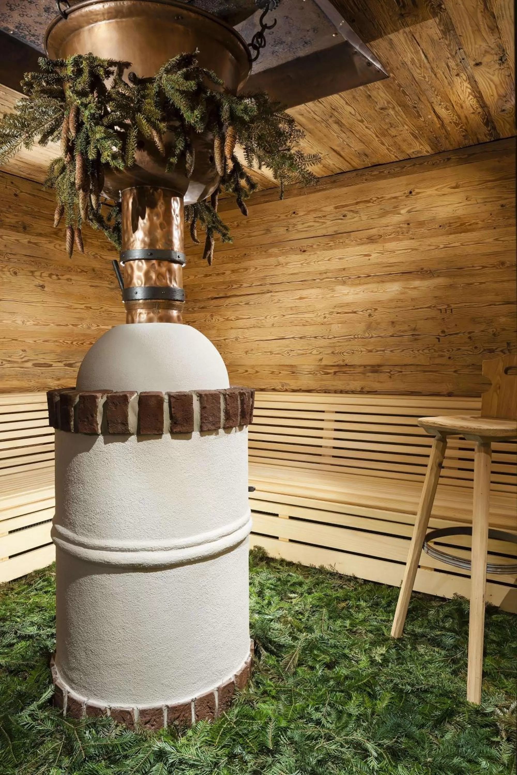 Sauna in Berghotel Rehlegg