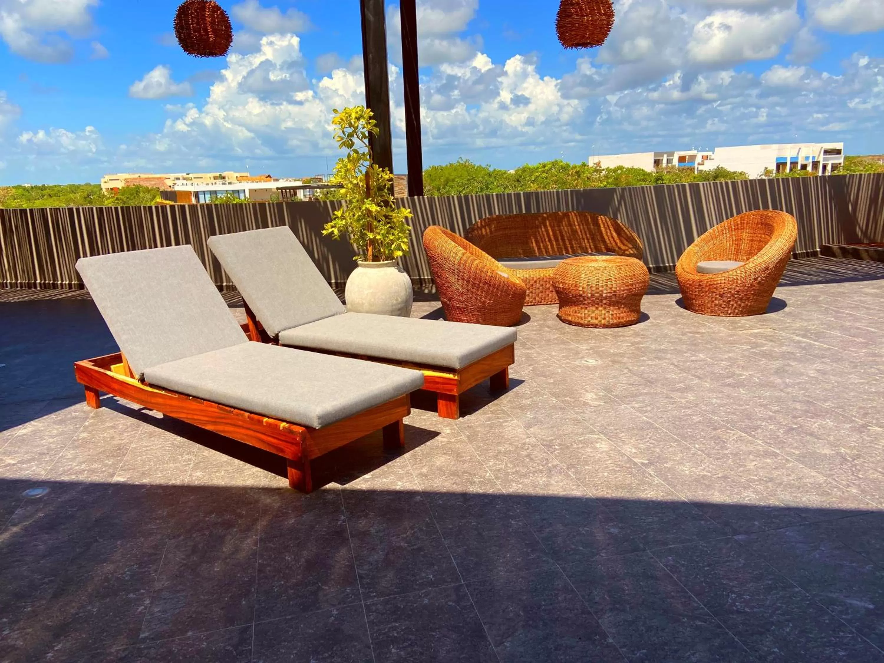 Patio in PHIMAI FUEGO - 2BR ZEn apt