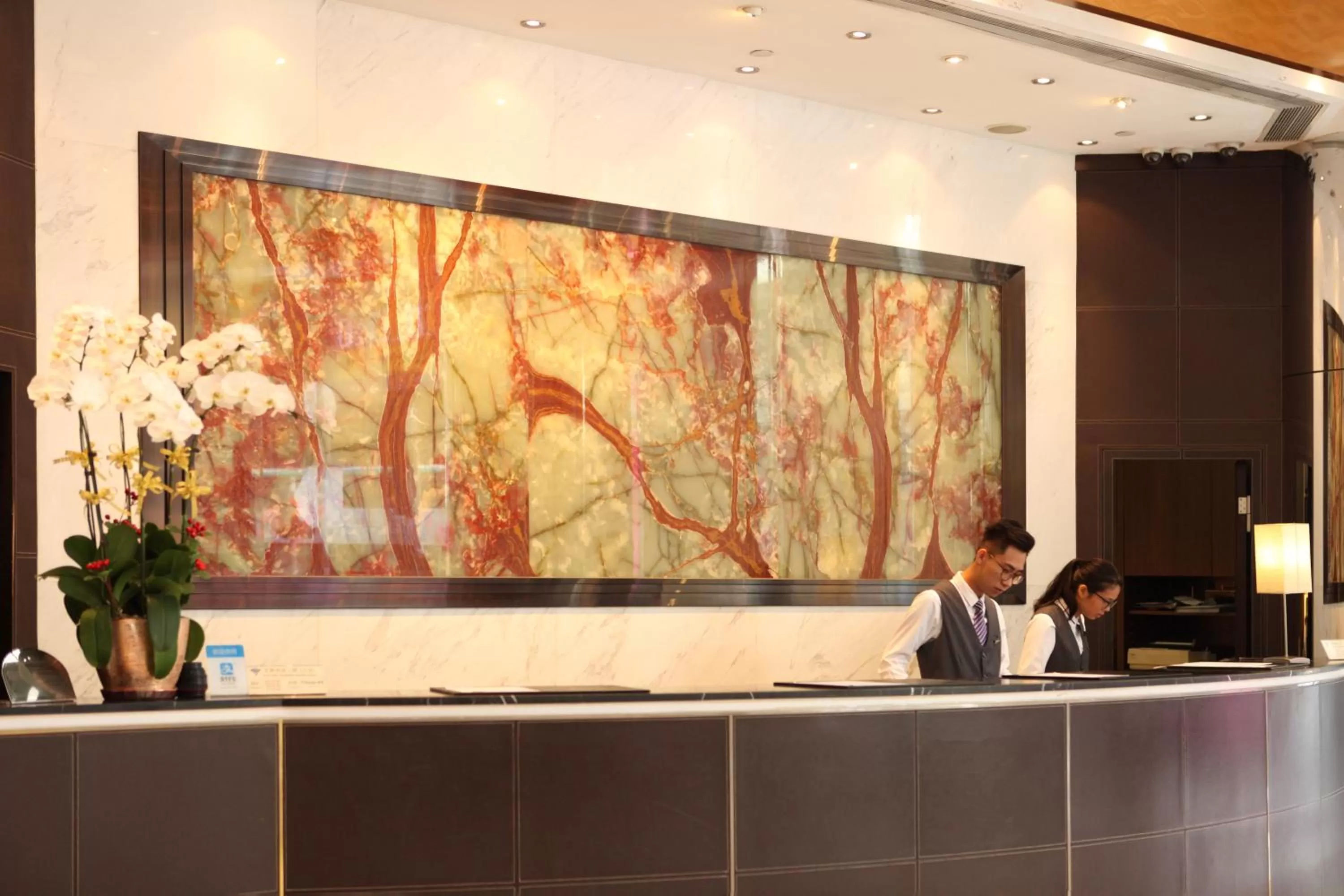 Lobby or reception in South Pacific Hotel