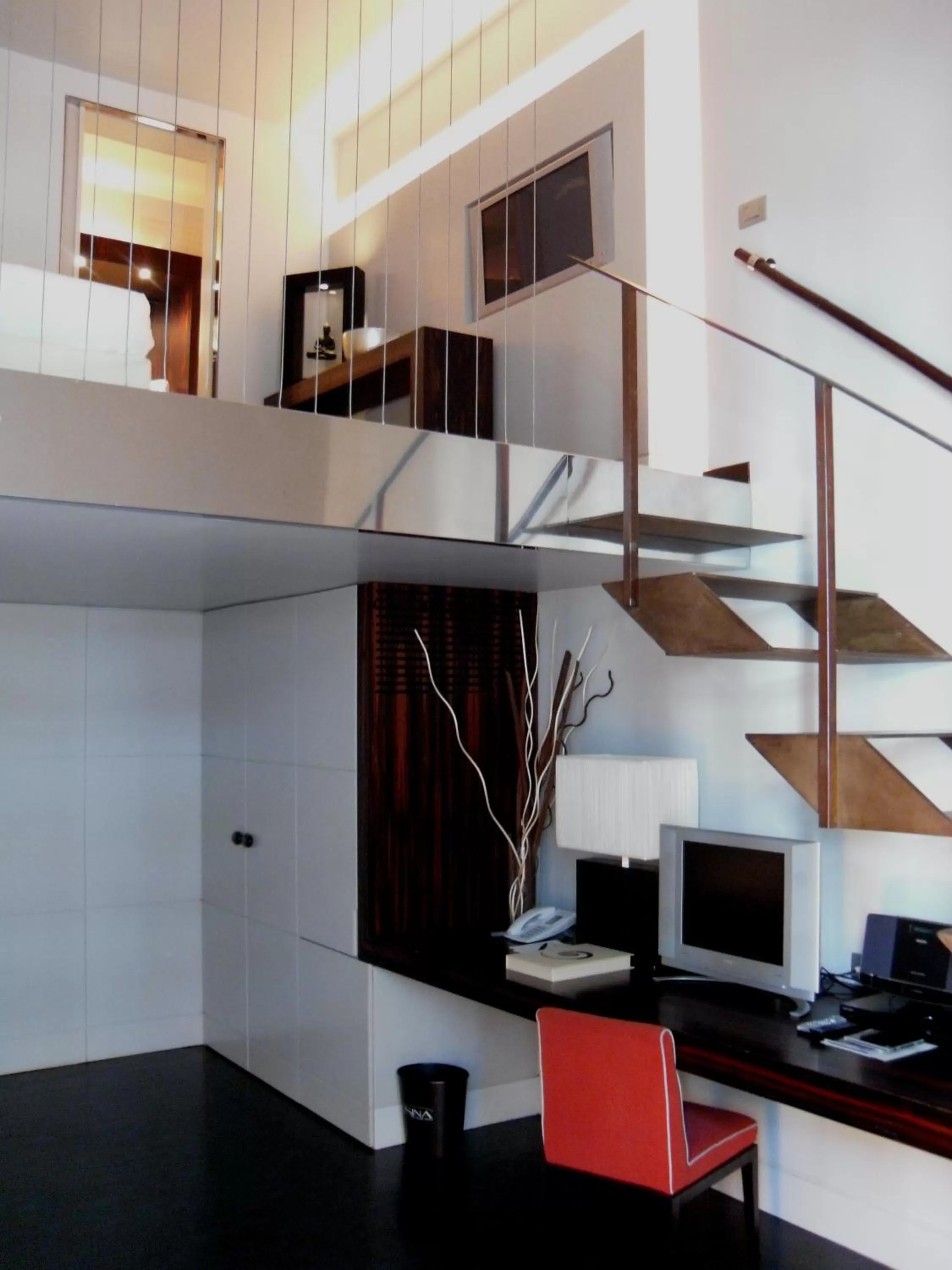 Seating area in Sina The Gray