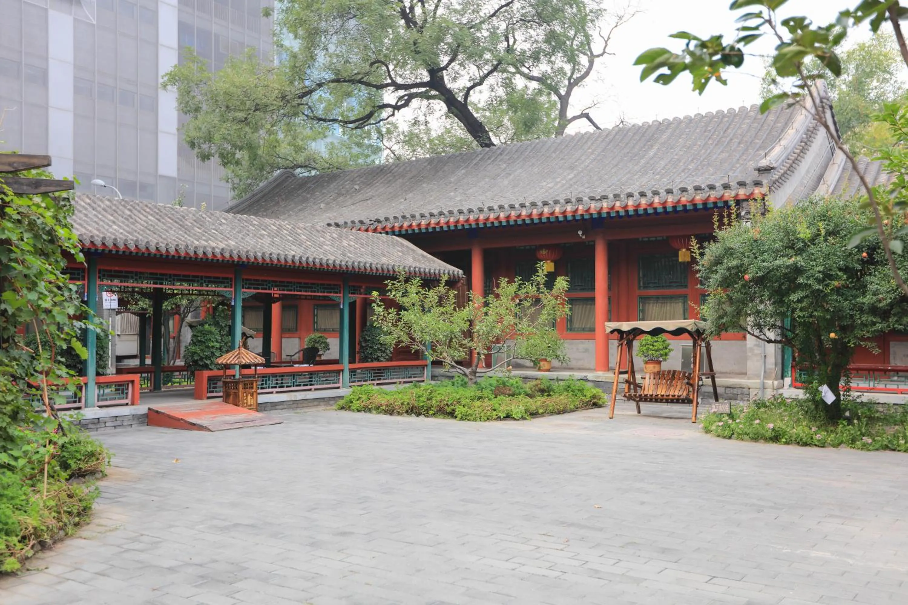 Property building in Beijing Jingyuan Courtyard Hotel
