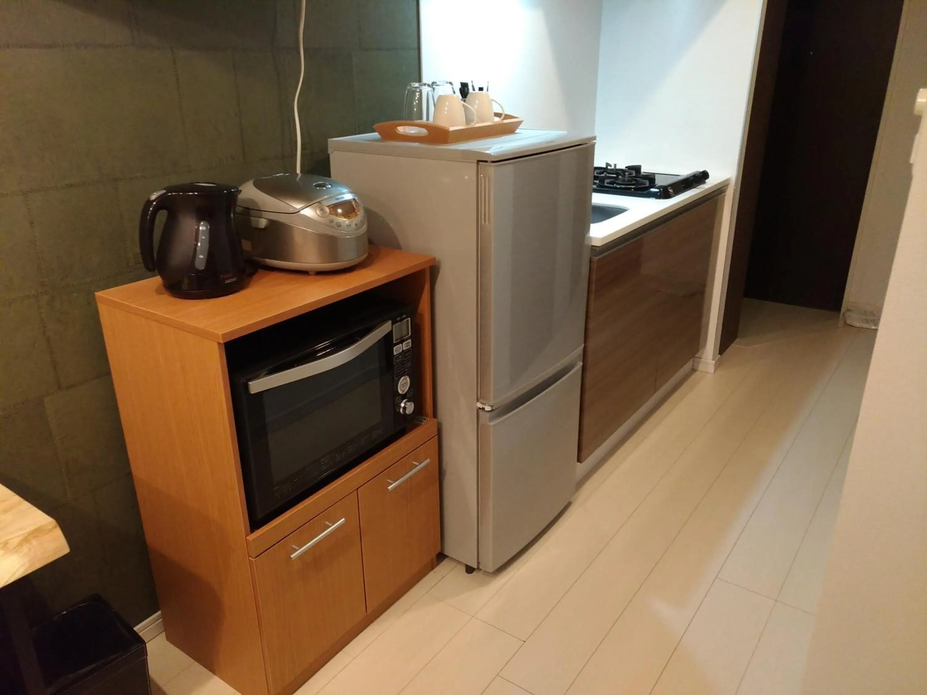 Kitchen or kitchenette in Hotel Axas Nihonbashi