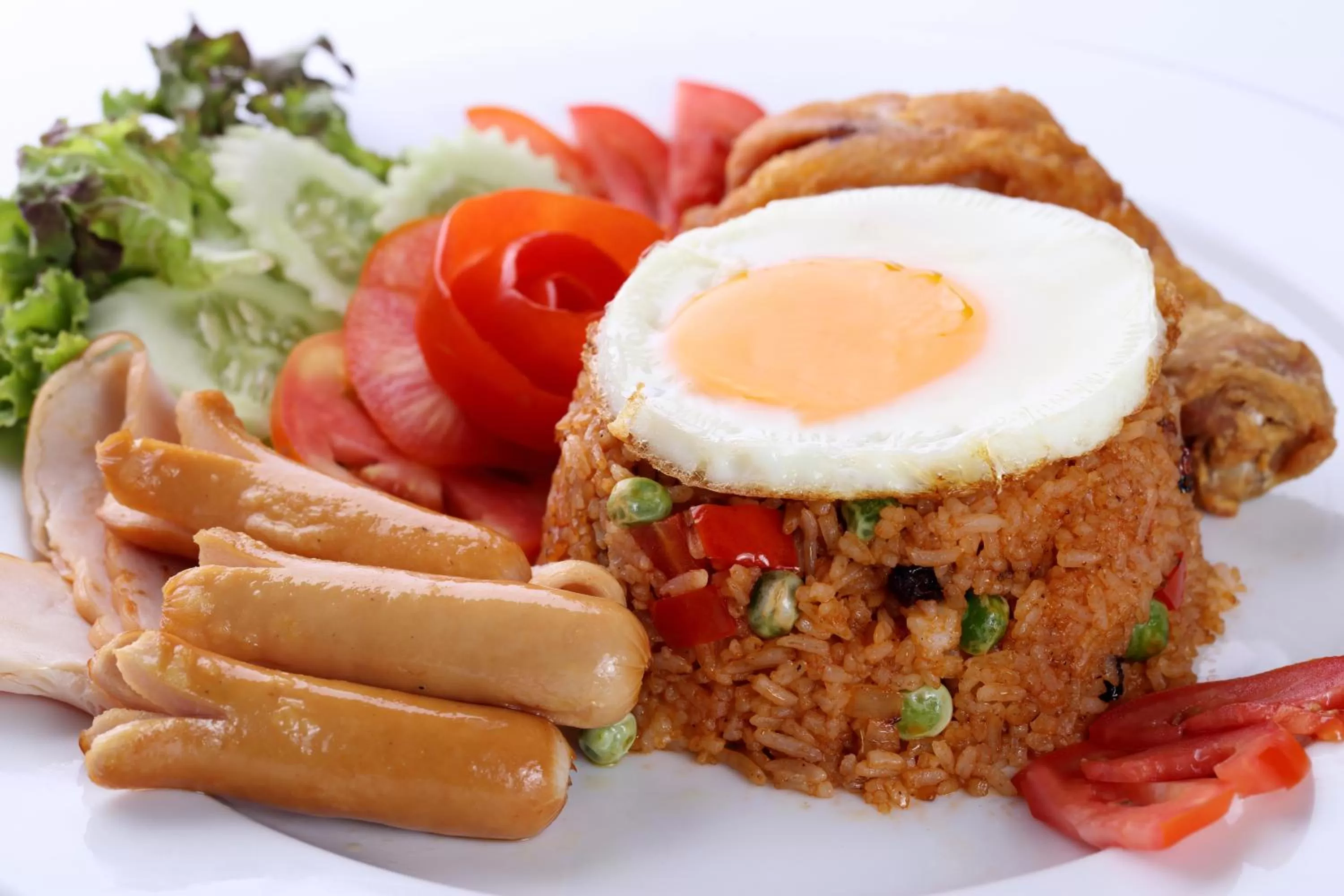 Food close-up in PJ Watergate Hotel