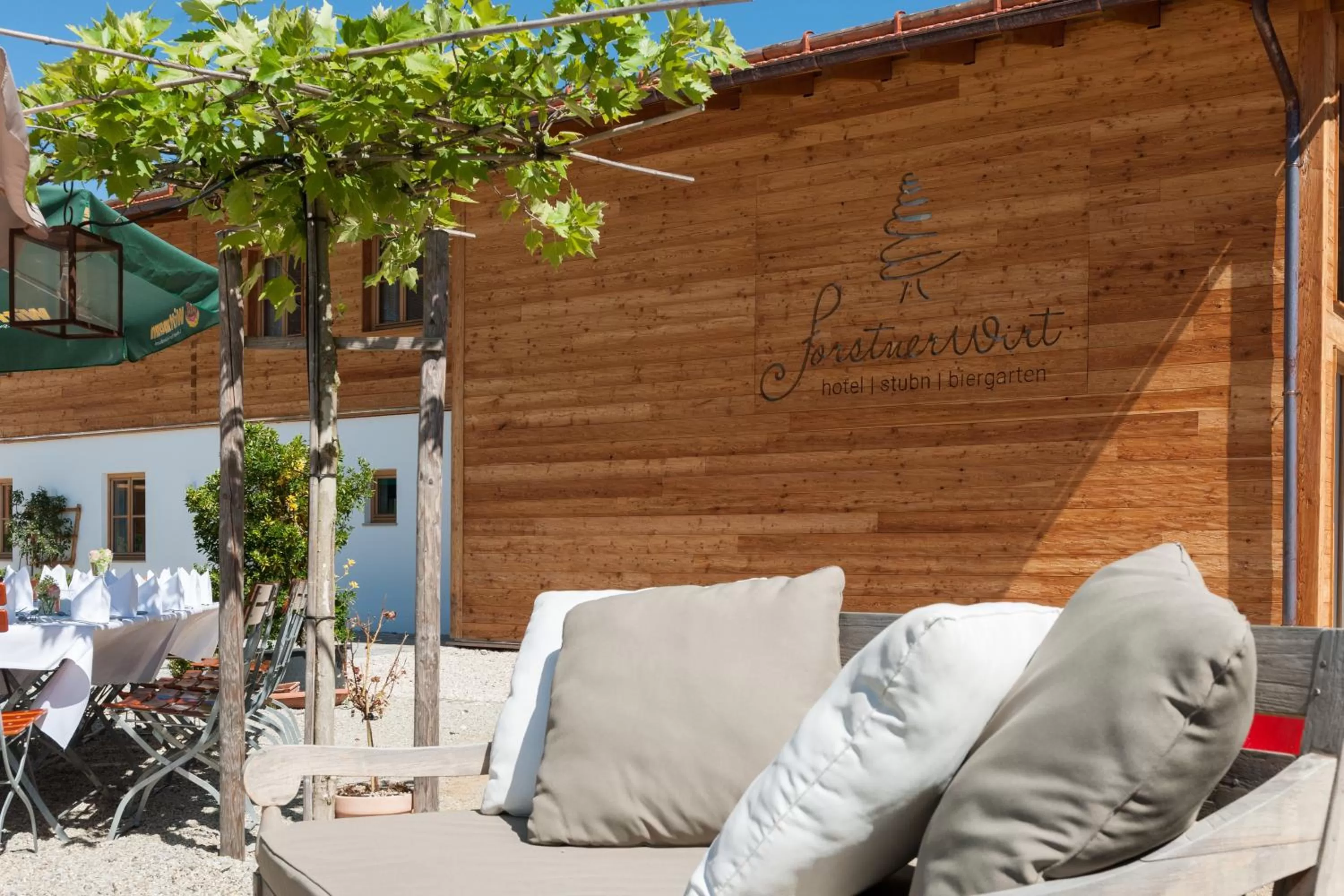 Property logo or sign in Forstnerwirt hotel | stubn | biergarten