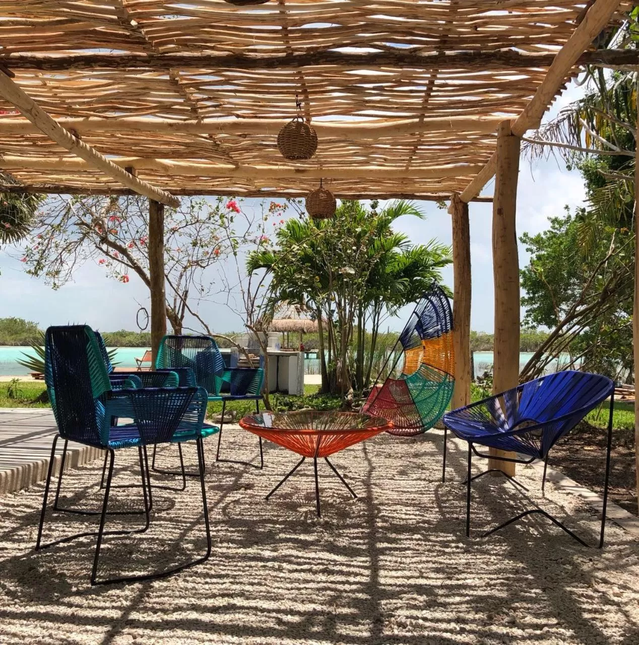 Patio in Casa Shiva Bacalar by MIJ